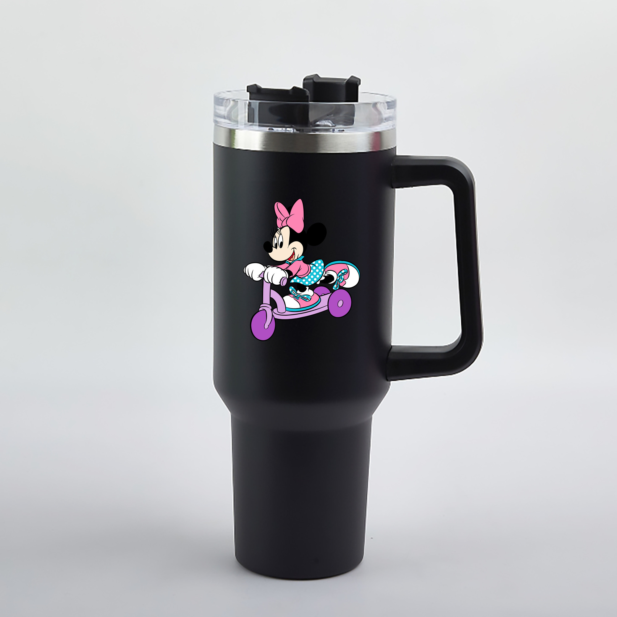（画像用） ミッキーマウス Mickey Mouse 1200mL車用タンブラー（カラープリント）