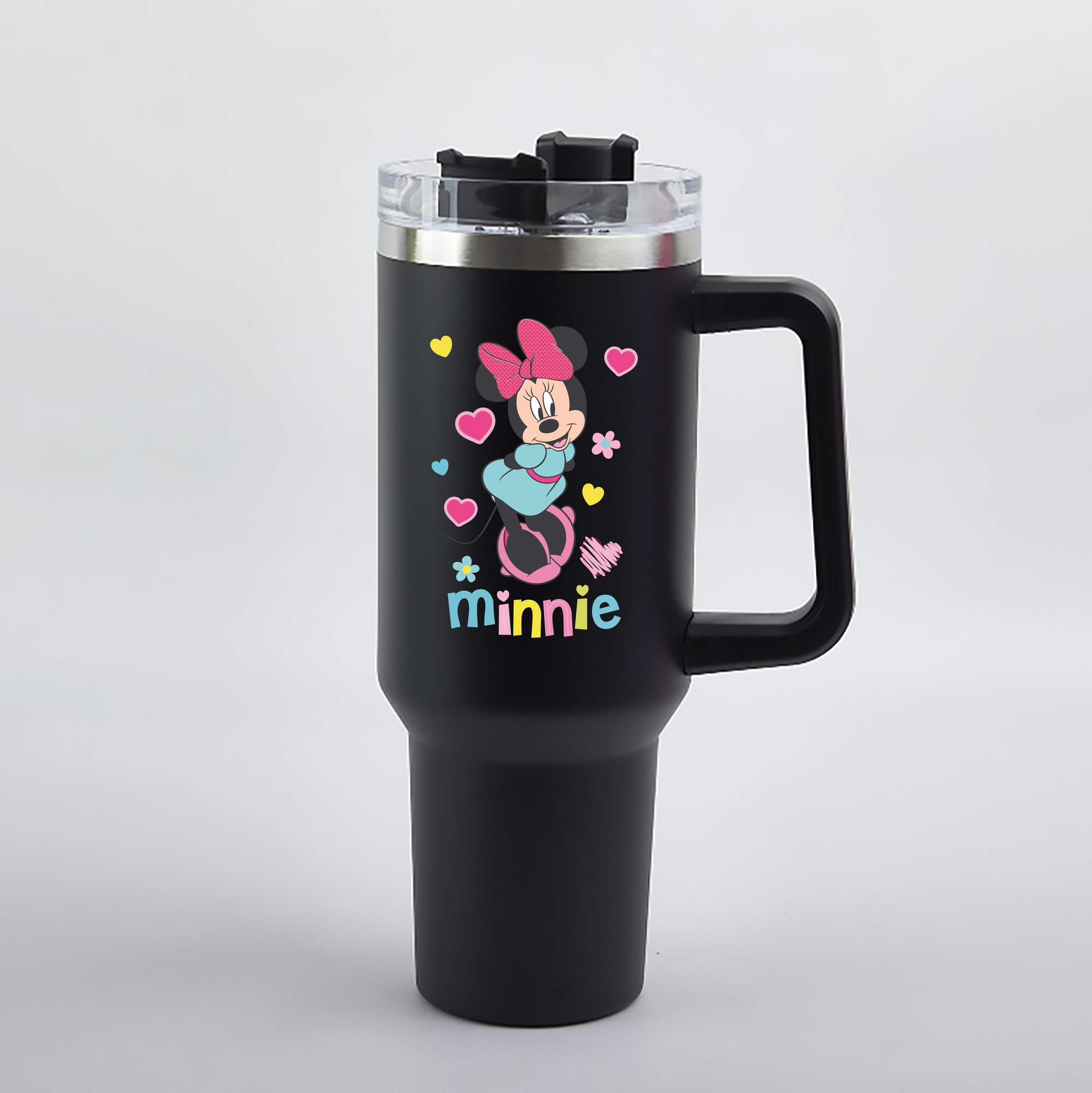（画像用） ミッキーマウス Mickey Mouse 1200mL車用タンブラー（カラープリント）