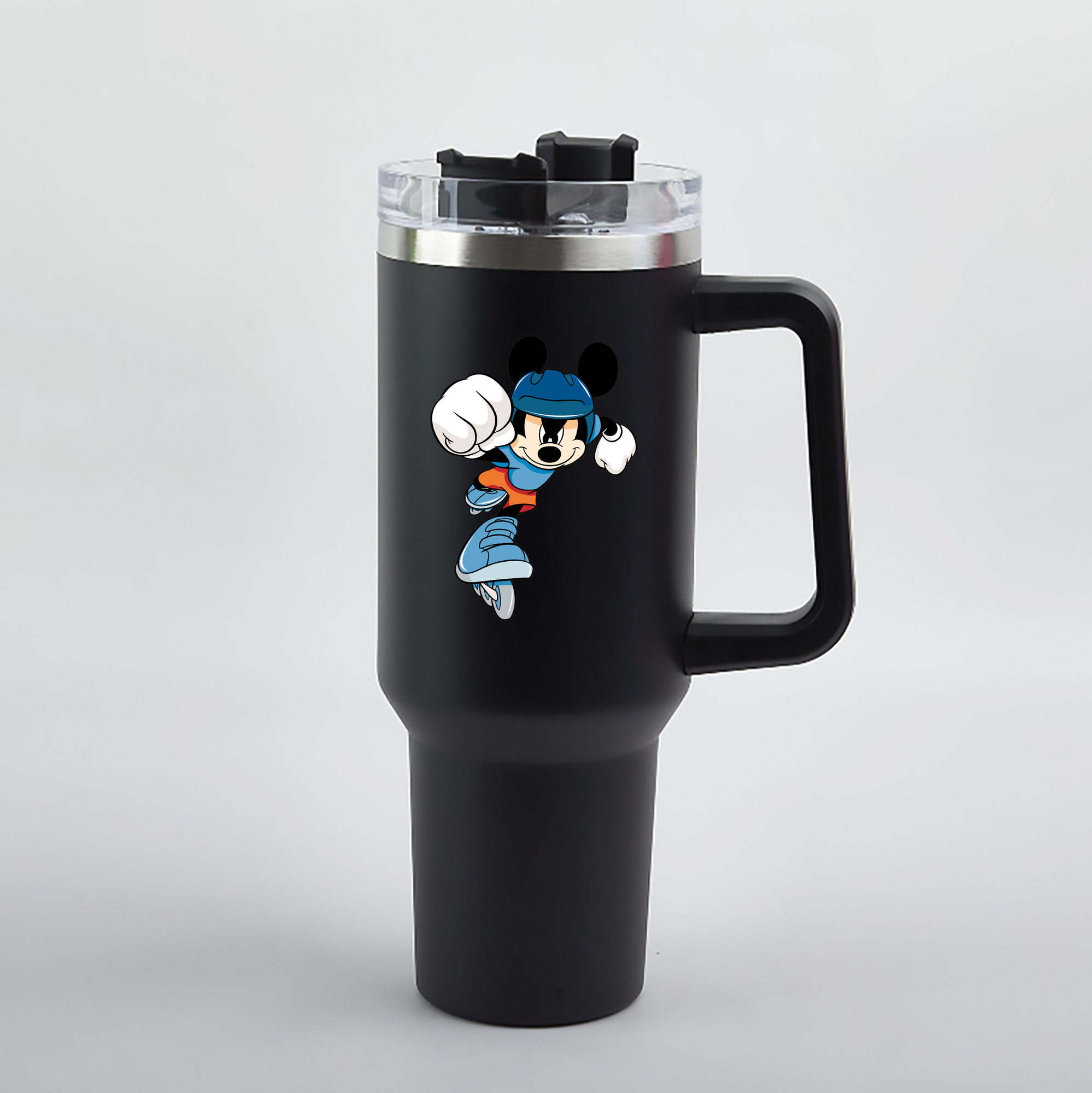 （画像用） ミッキーマウス Mickey Mouse 1200mL車用タンブラー（カラープリント）