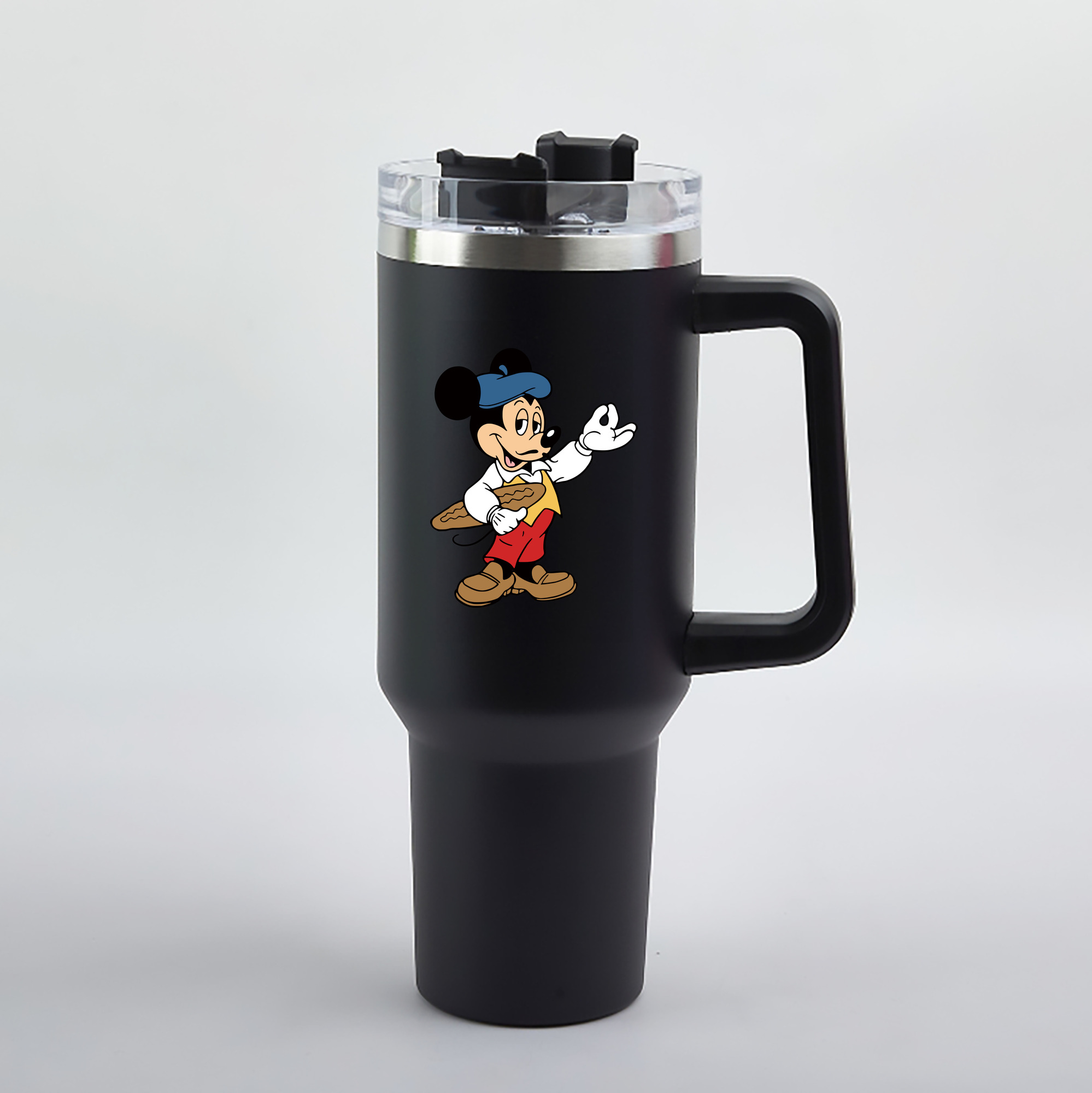 （画像用） ミッキーマウス Mickey Mouse 1200mL車用タンブラー（カラープリント）