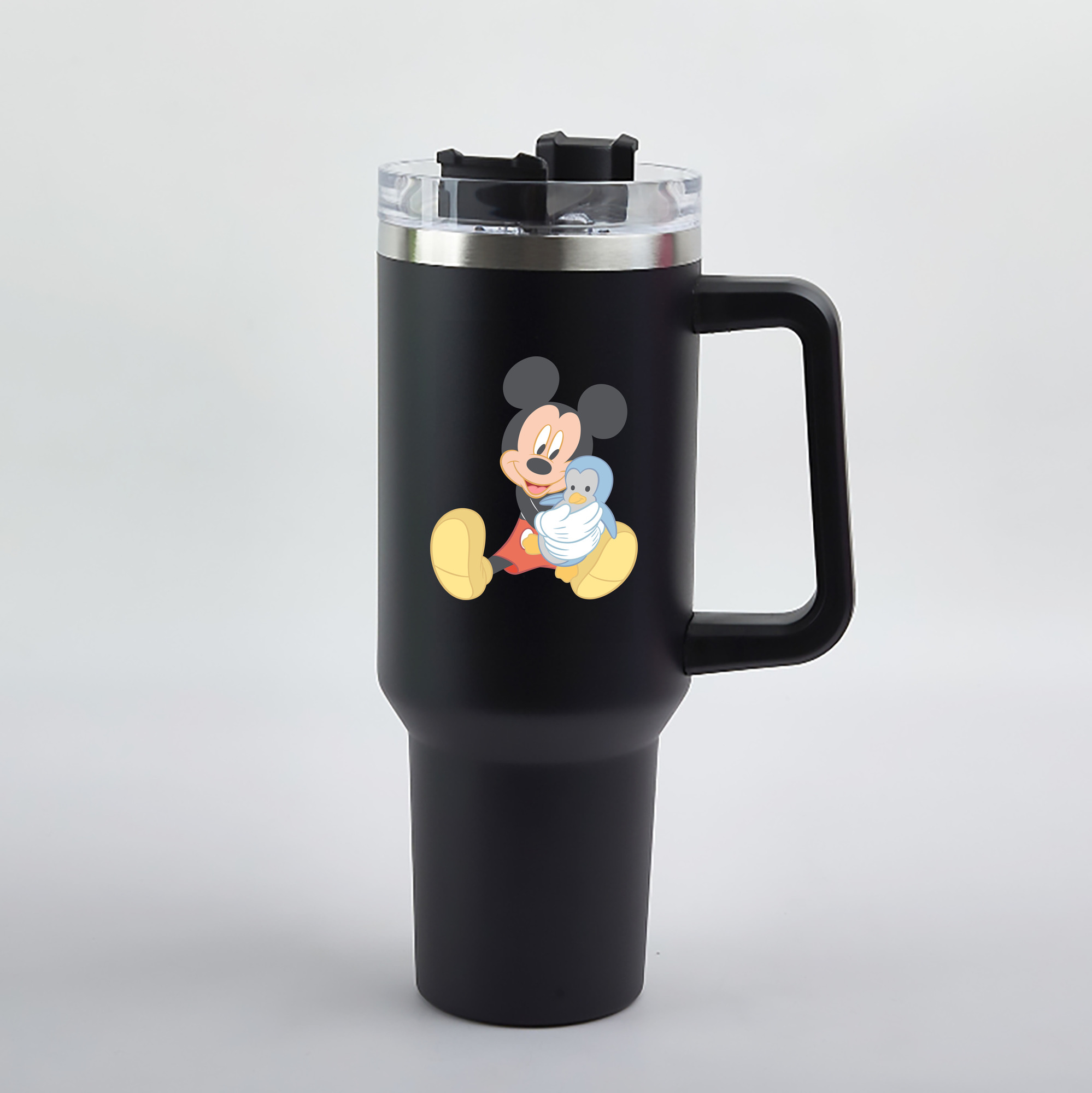 （画像用） ミッキーマウス Mickey Mouse 1200mL車用タンブラー（カラープリント）
