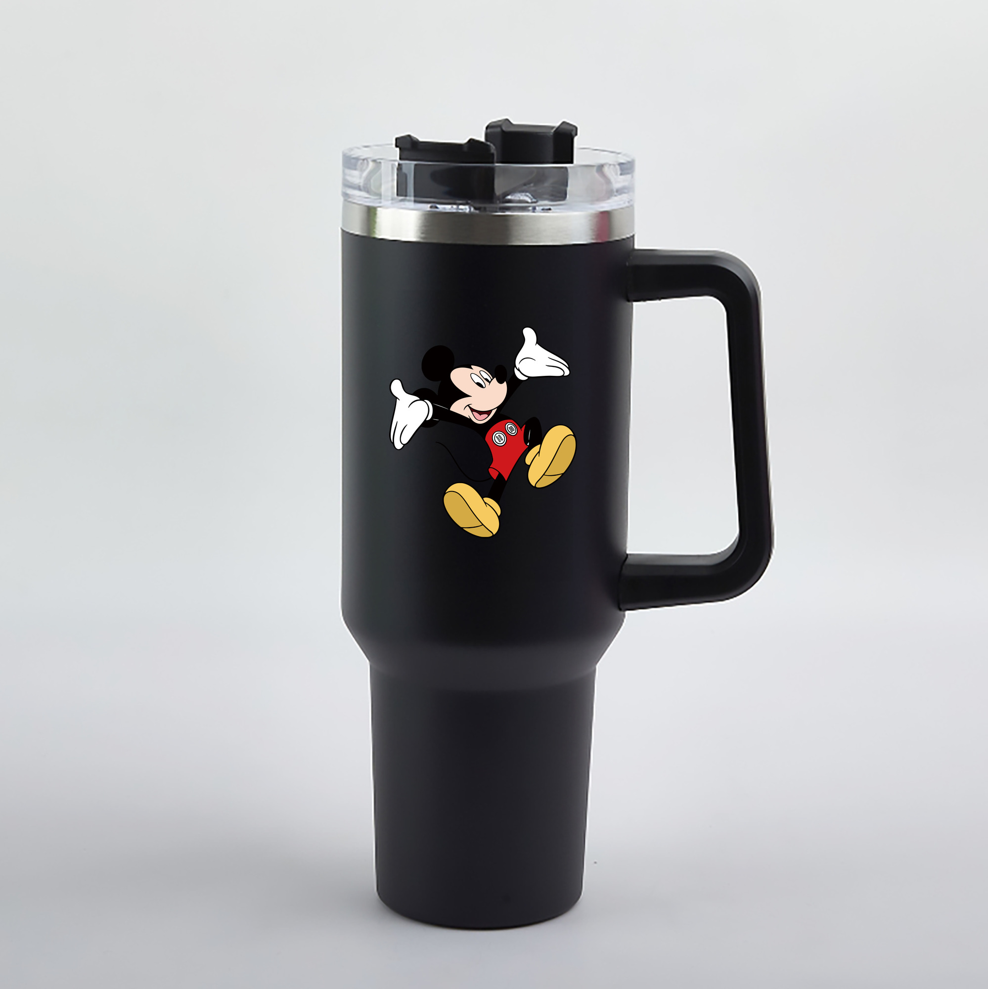 （画像用） ミッキーマウス Mickey Mouse 1200mL車用タンブラー（カラープリント）