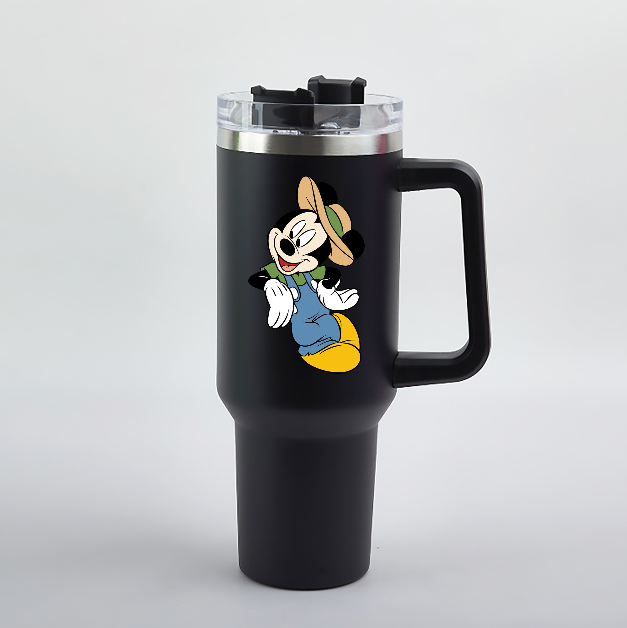 （画像用） ミッキーマウス Mickey Mouse 1200mL車用タンブラー（カラープリント）