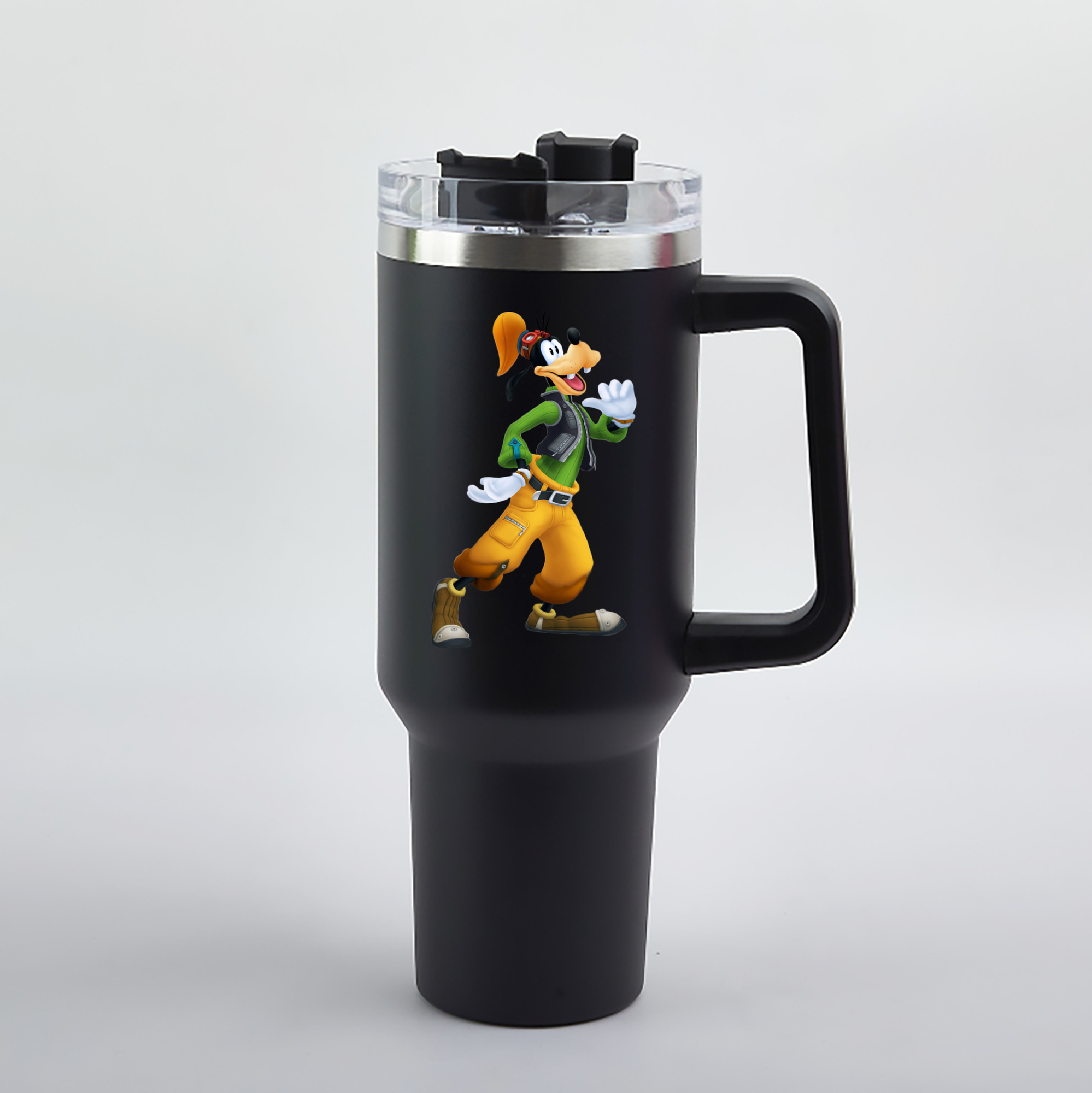 （画像用） ミッキーマウス Mickey Mouse 1200mL車用タンブラー（カラープリント）
