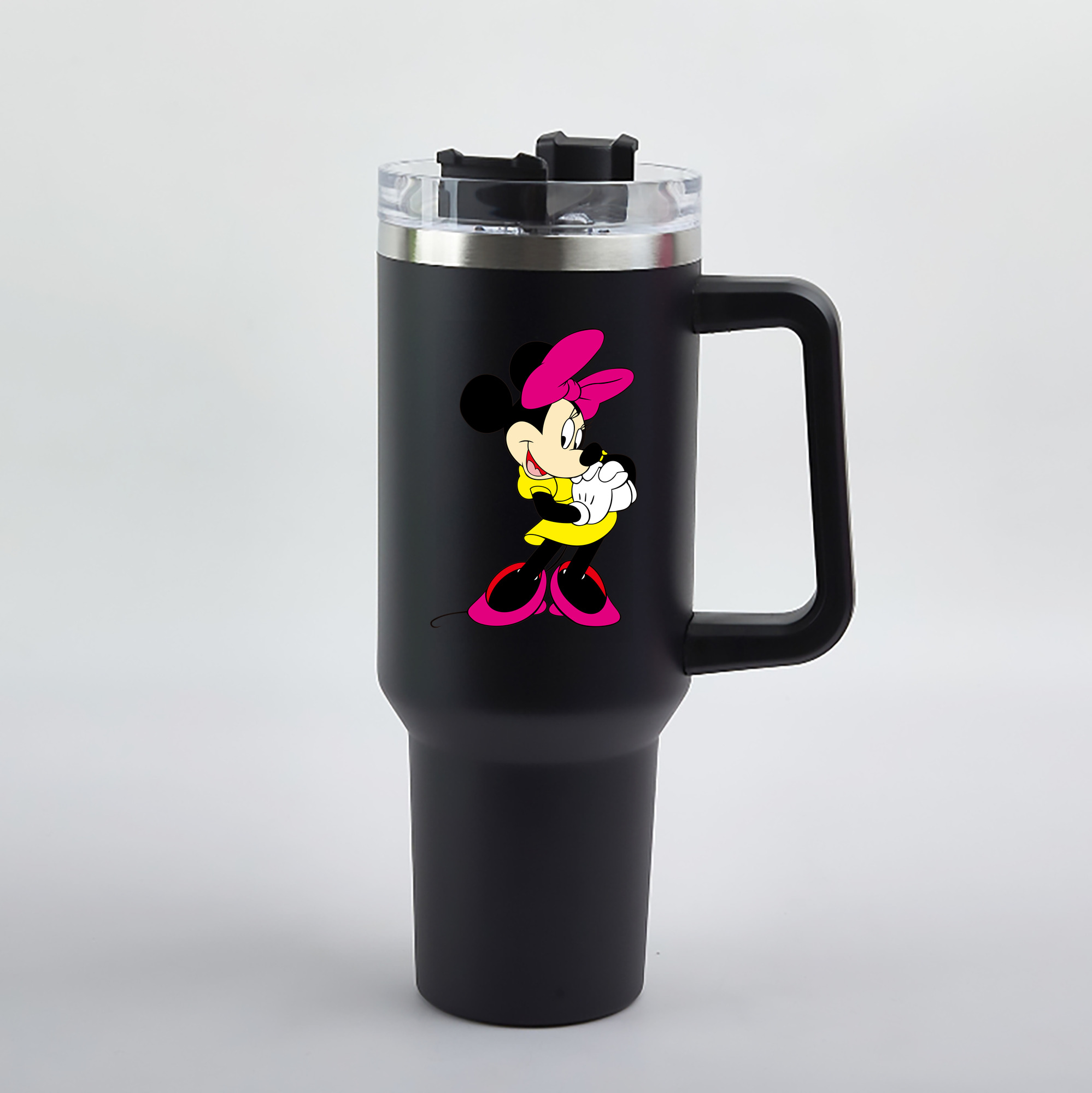 （画像用） ミッキーマウス Mickey Mouse 1200mL車用タンブラー（カラープリント）