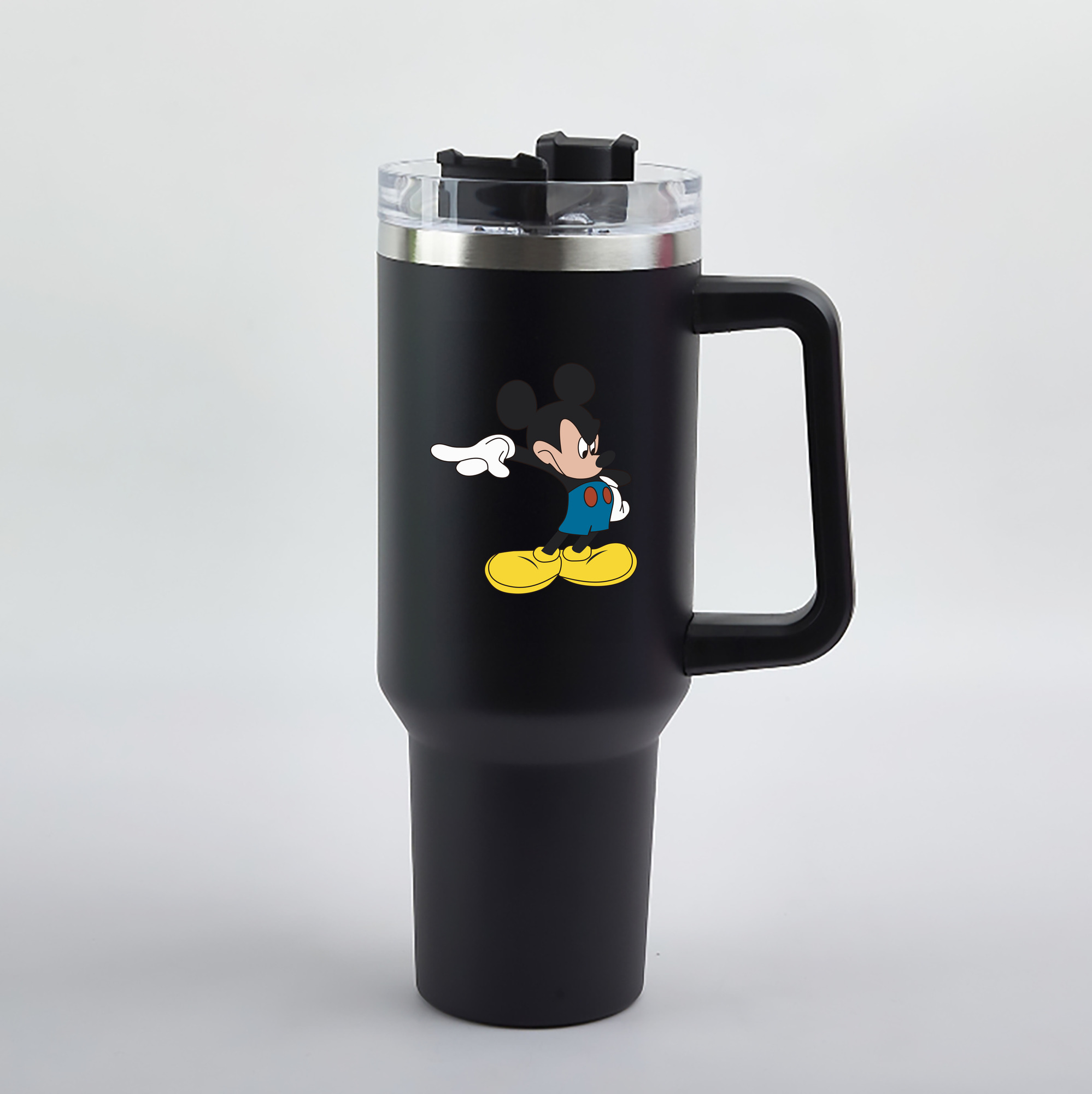 （画像用） ミッキーマウス Mickey Mouse 1200mL車用タンブラー（カラープリント）