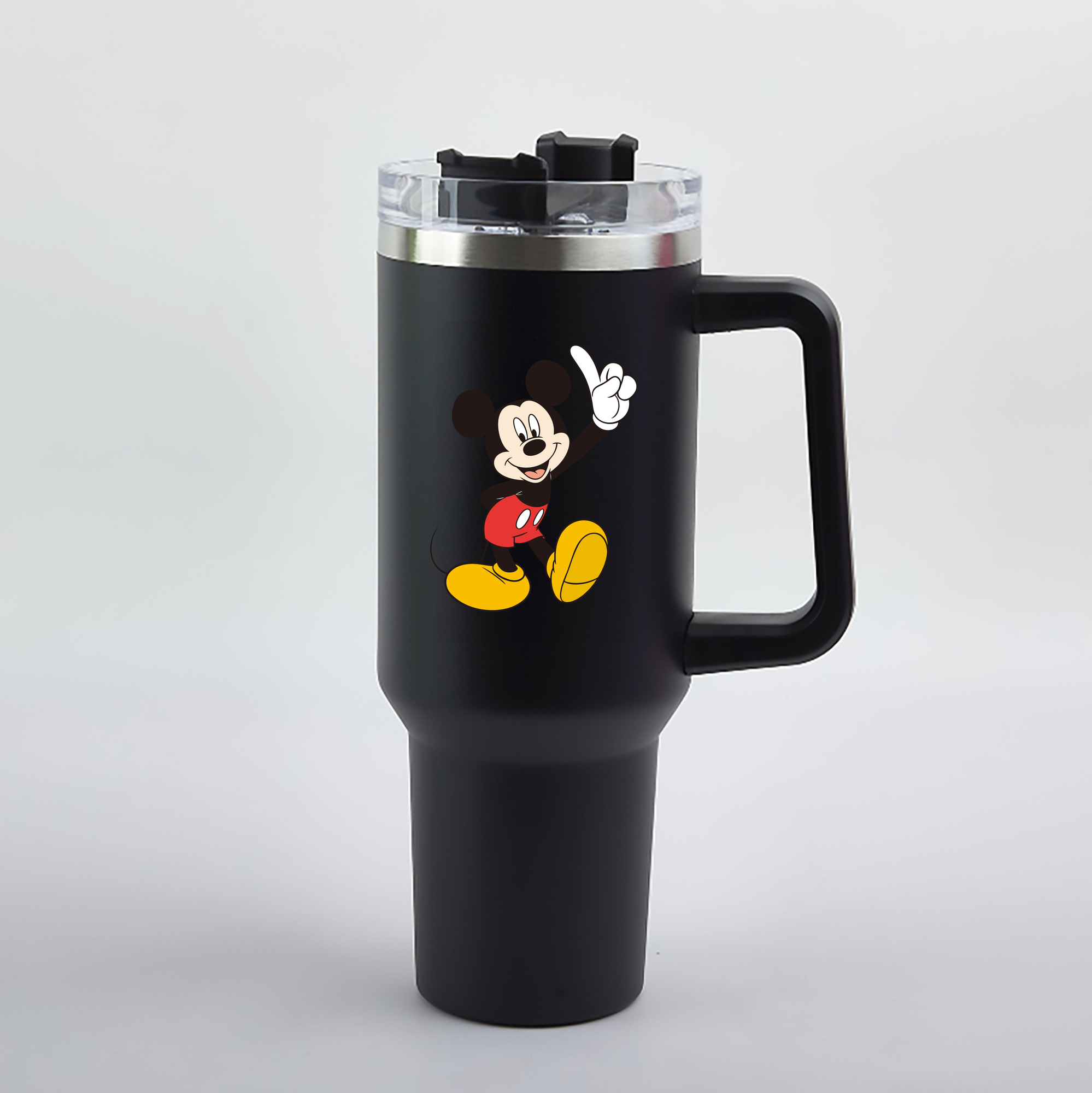 （画像用） ミッキーマウス Mickey Mouse 1200mL車用タンブラー（カラープリント）
