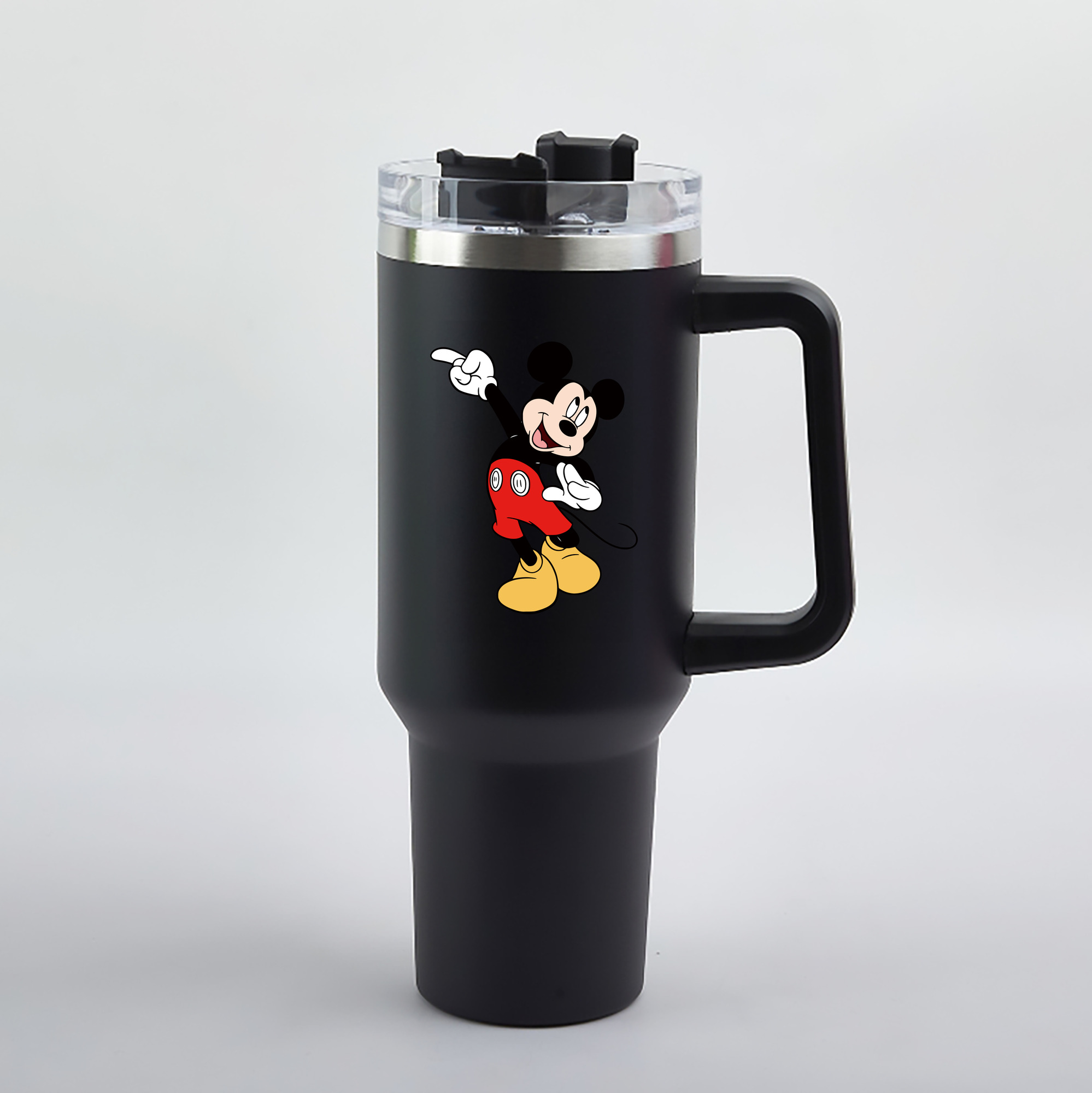 （画像用） ミッキーマウス Mickey Mouse 1200mL車用タンブラー（カラープリント）