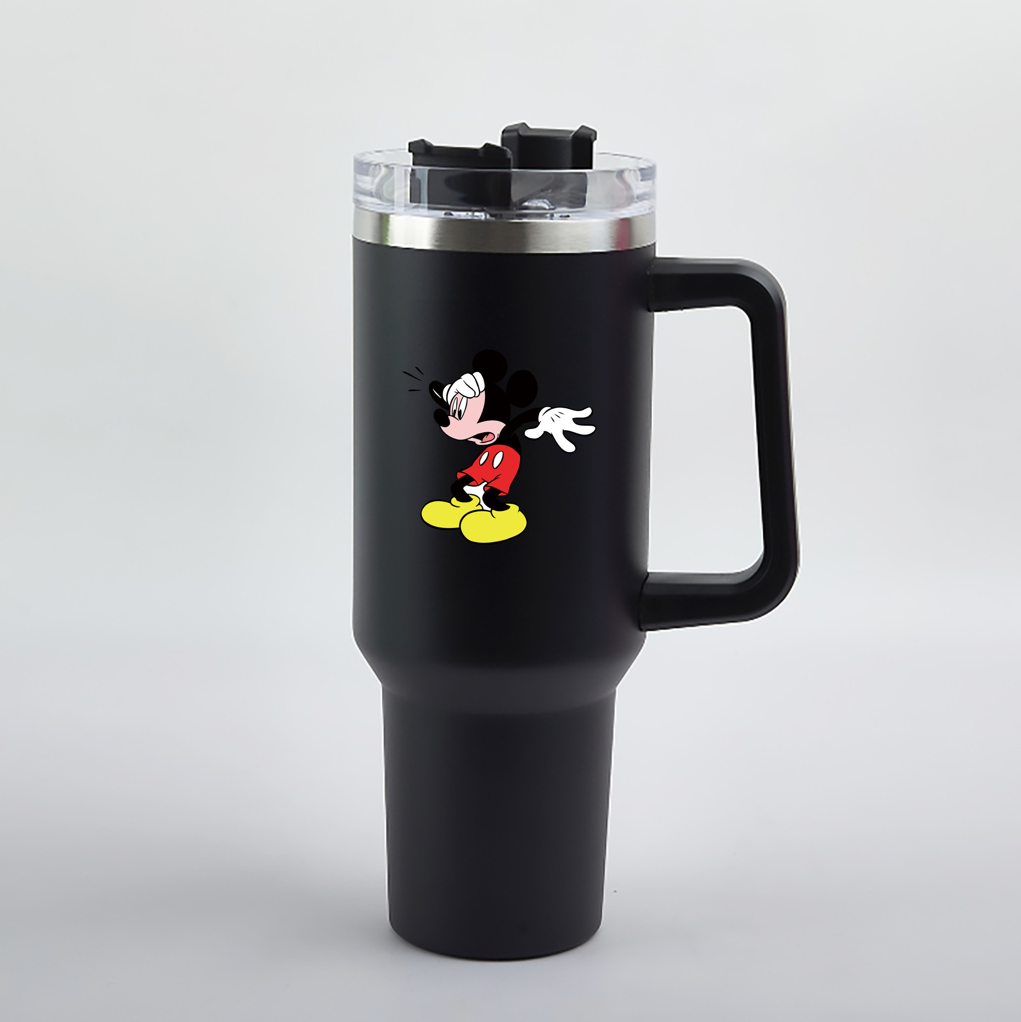 （画像用） ミッキーマウス Mickey Mouse 1200mL車用タンブラー（カラープリント）