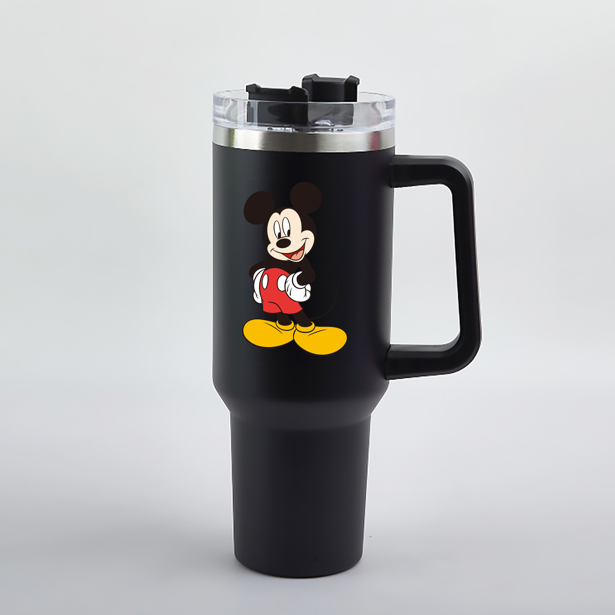 （画像用） ミッキーマウス Mickey Mouse 1200mL車用タンブラー（カラープリント）