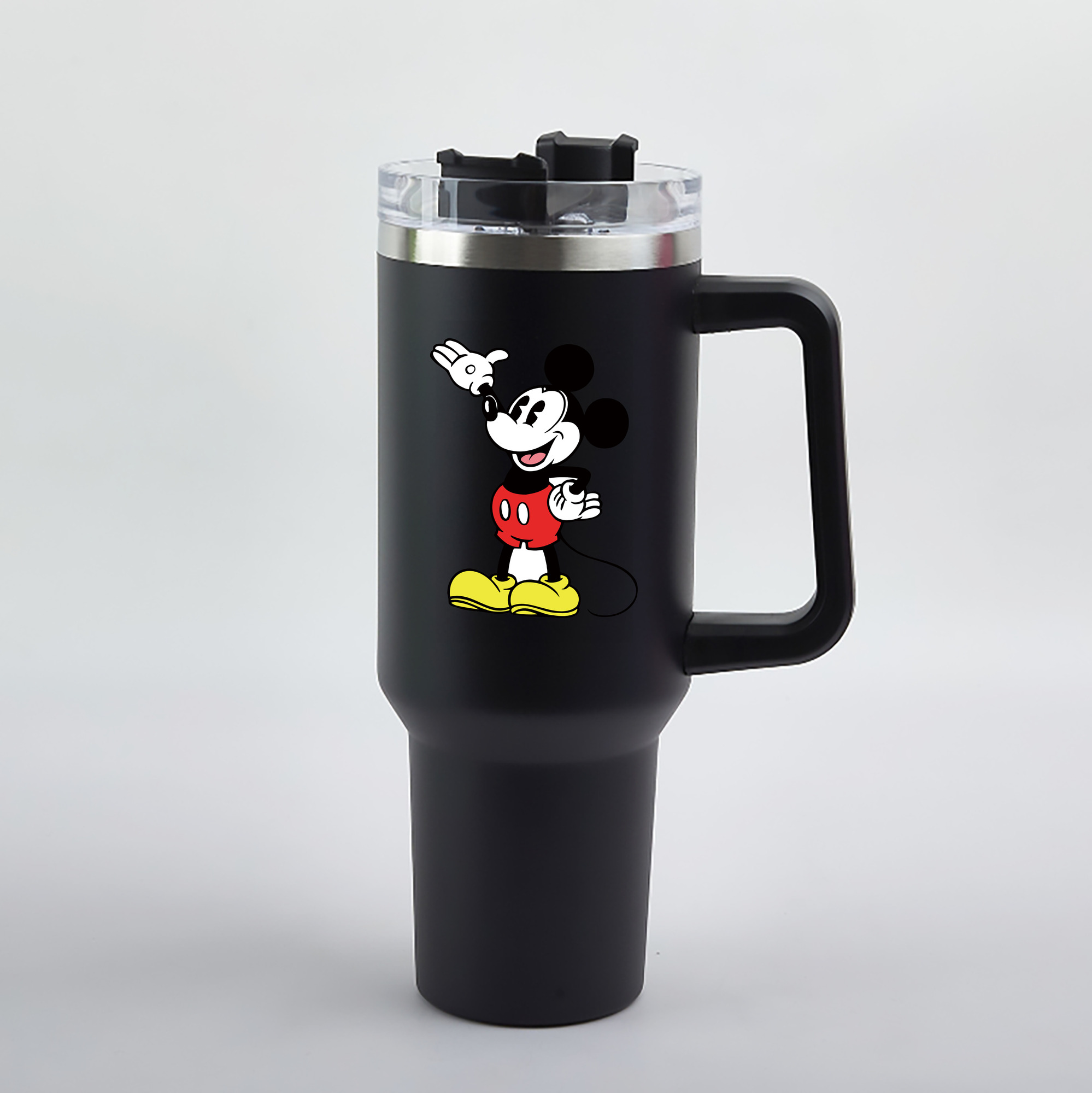 （画像用） ミッキーマウス Mickey Mouse 1200mL車用タンブラー（カラープリント）