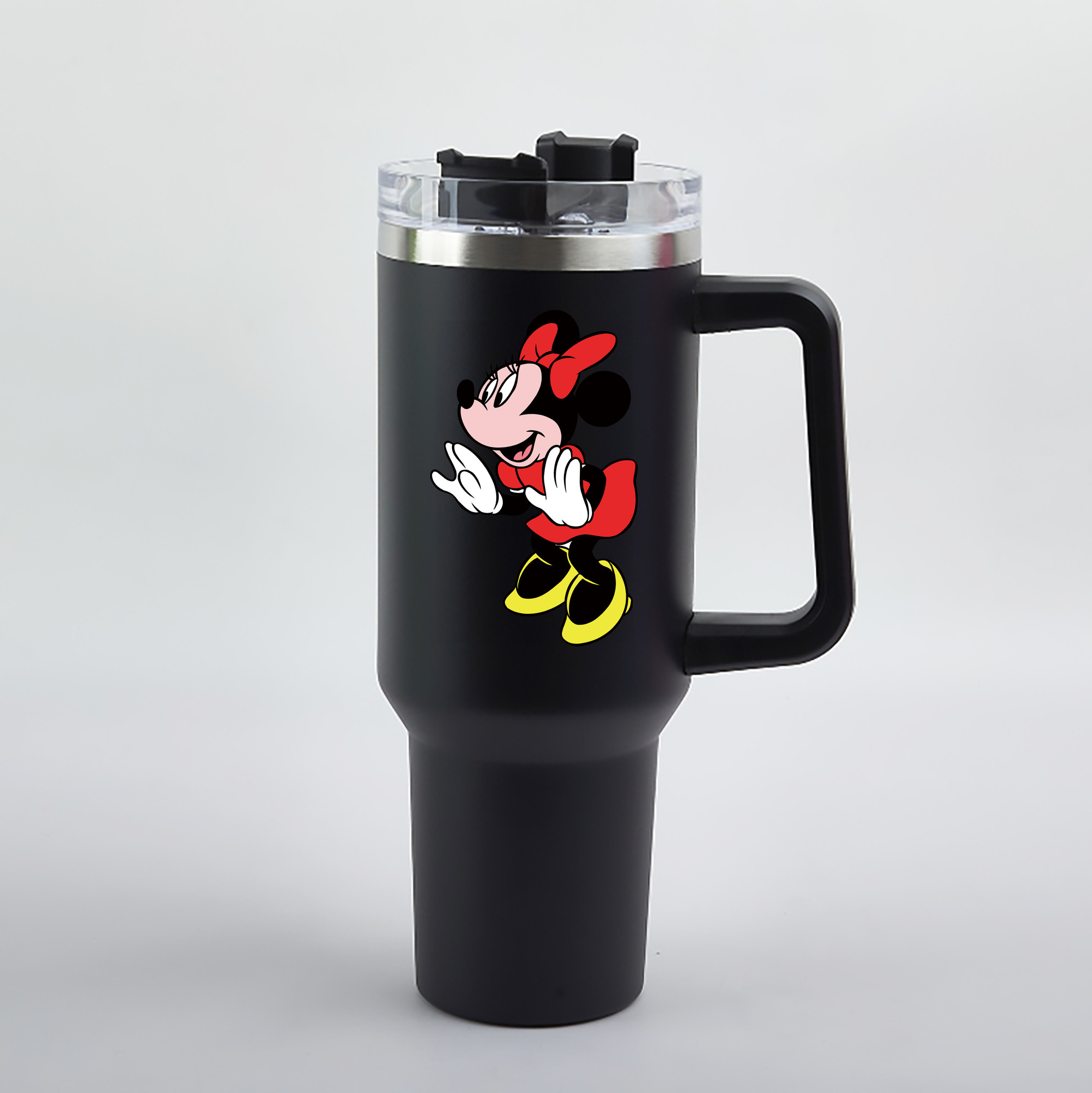 （画像用） ミッキーマウス Mickey Mouse 1200mL車用タンブラー（カラープリント）