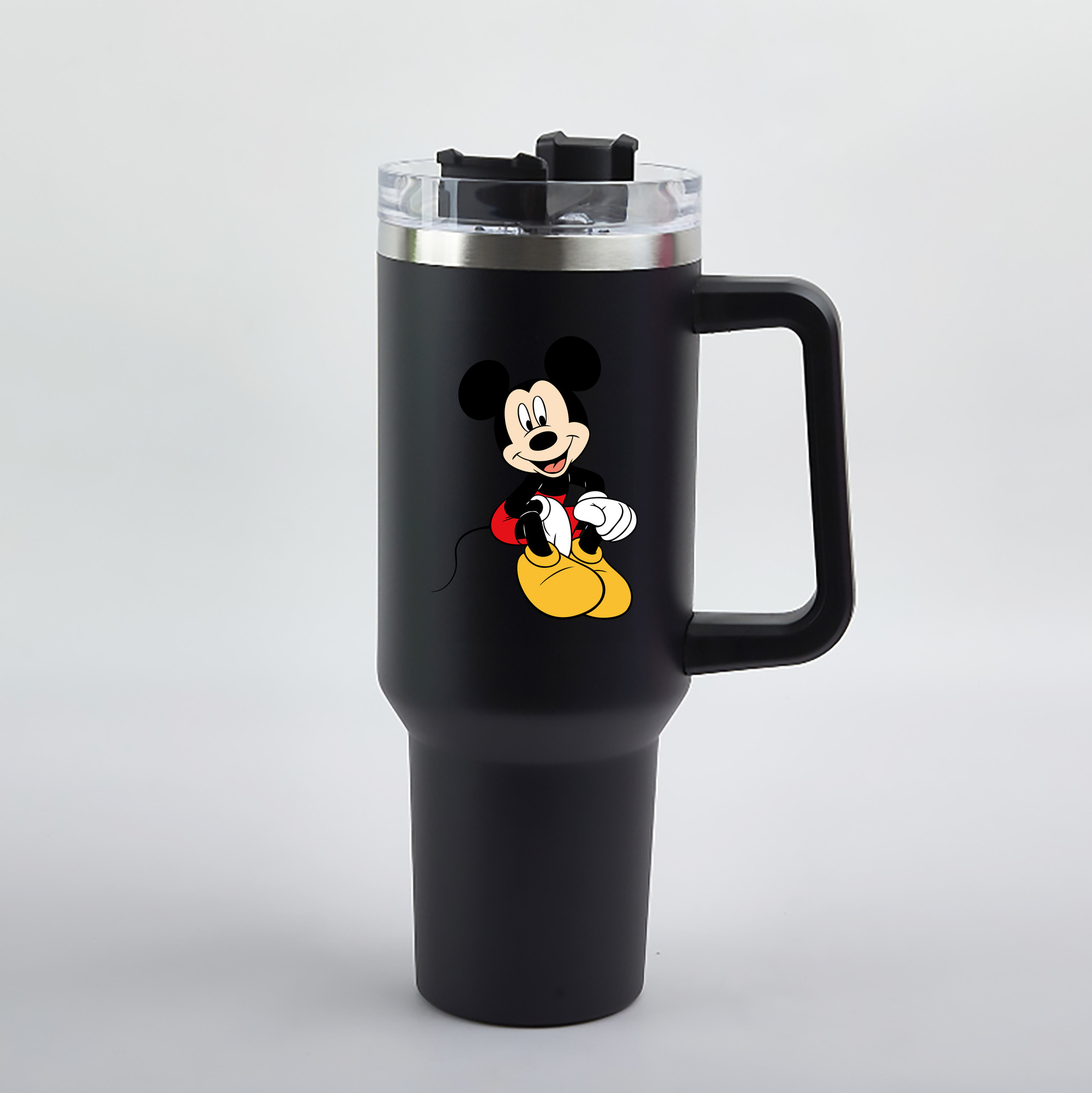 （画像用） ミッキーマウス Mickey Mouse 1200mL車用タンブラー（カラープリント）