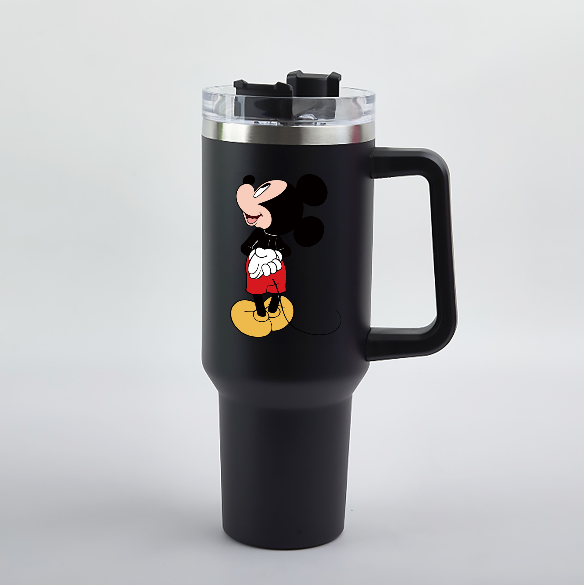 （画像用） ミッキーマウス Mickey Mouse 1200mL車用タンブラー（カラープリント）