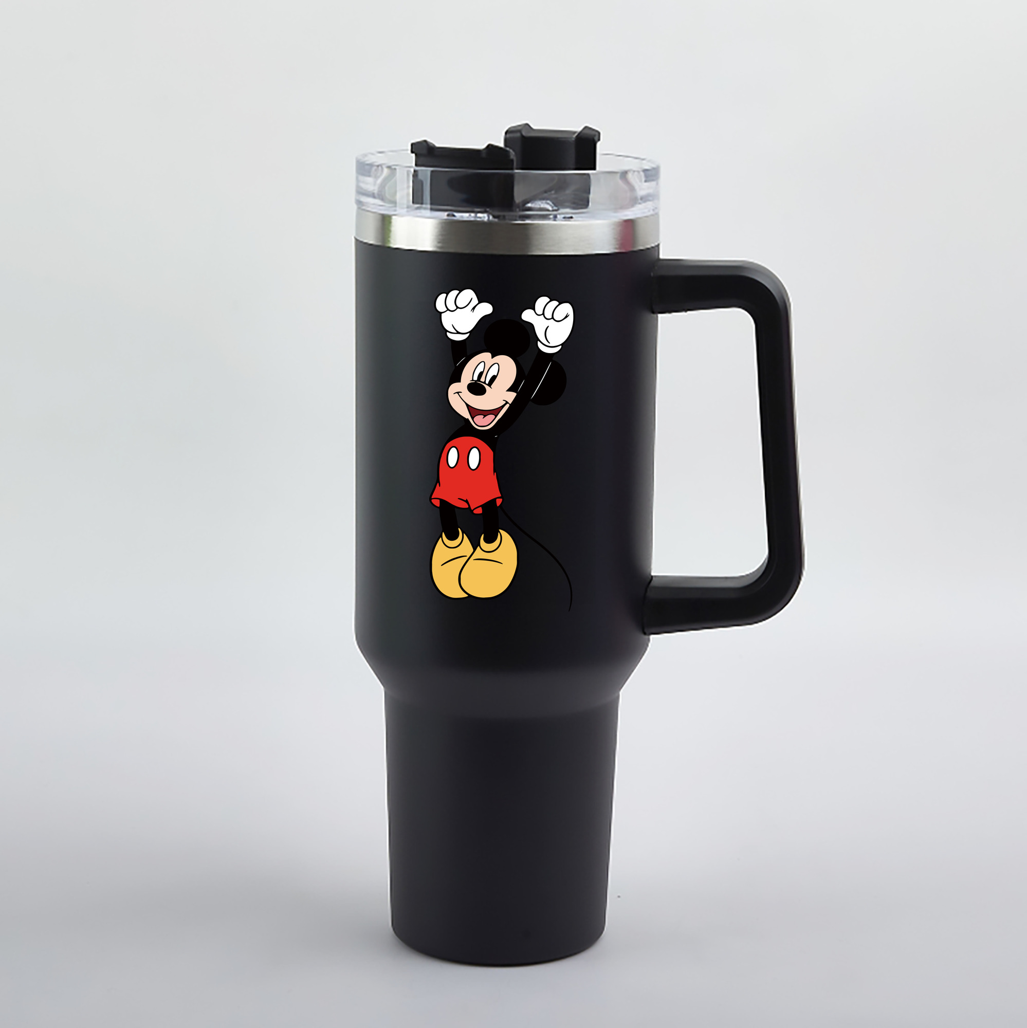 （画像用） ミッキーマウス Mickey Mouse 1200mL車用タンブラー（カラープリント）