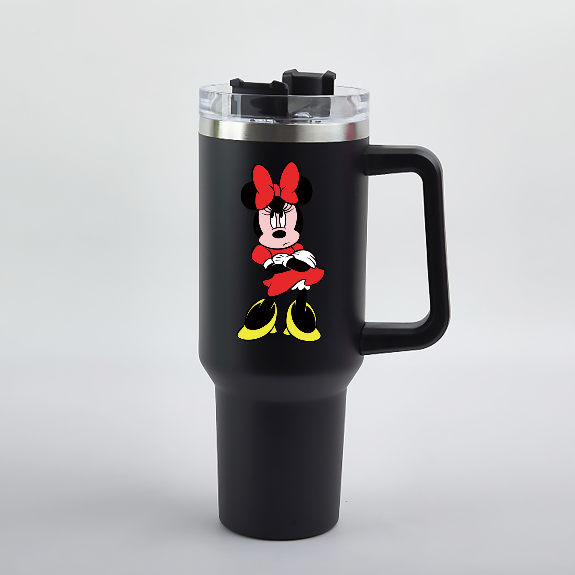（画像用） ミッキーマウス Mickey Mouse 1200mL車用タンブラー（カラープリント）