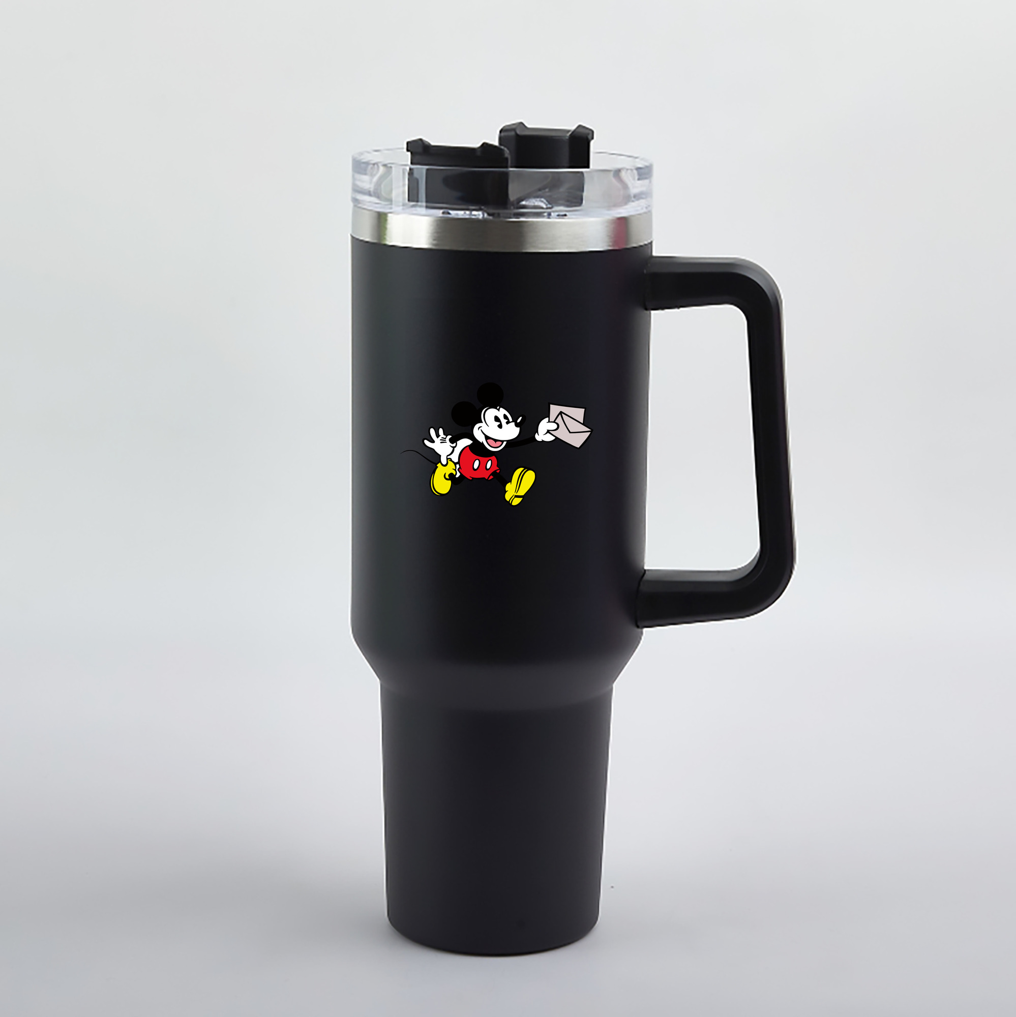 （画像用） ミッキーマウス Mickey Mouse 1200mL車用タンブラー（カラープリント）
