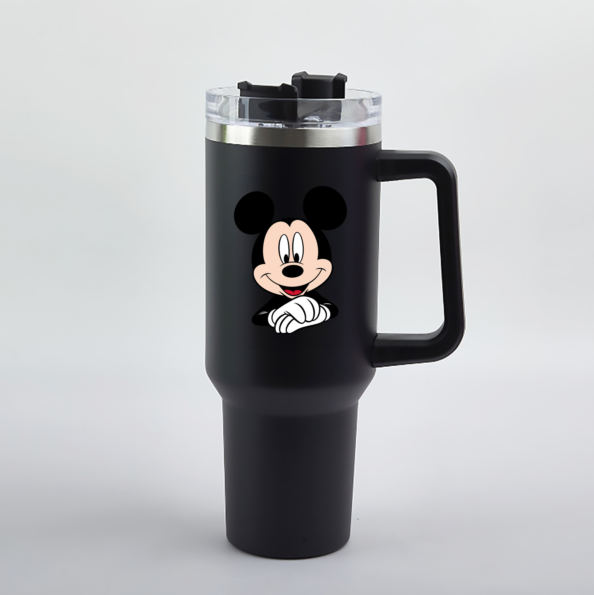 （画像用） ミッキーマウス Mickey Mouse 1200mL車用タンブラー（カラープリント）