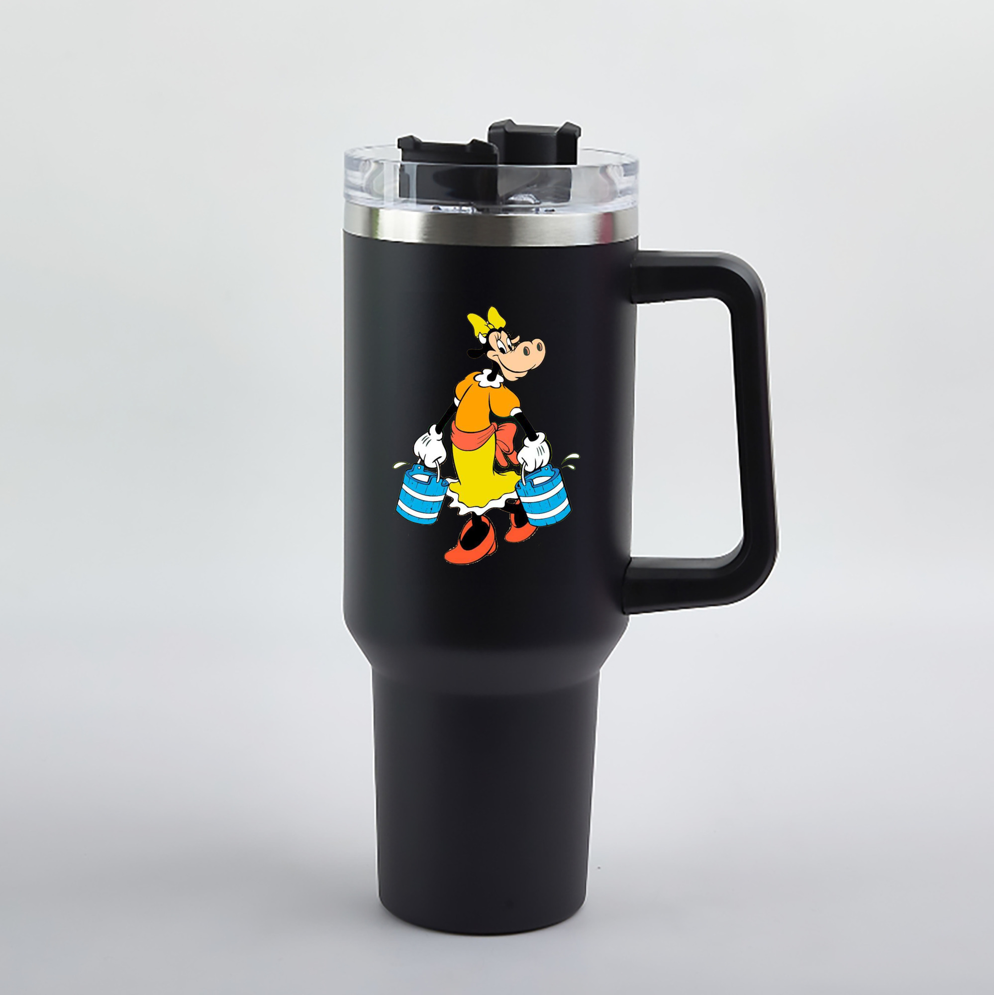 （画像用） ミッキーマウス Mickey Mouse 1200mL車用タンブラー（カラープリント）