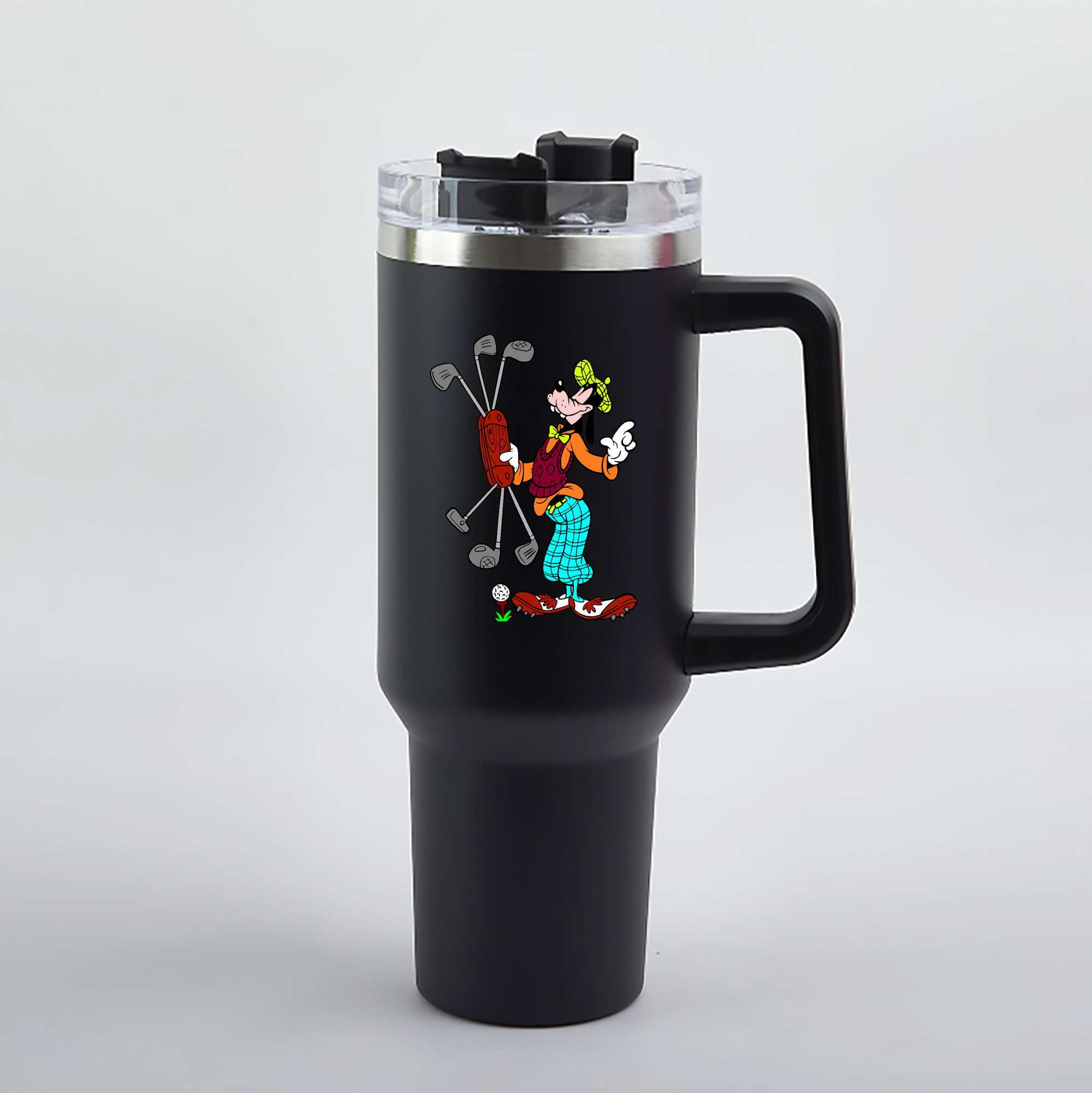 （画像用） ミッキーマウス Mickey Mouse 1200mL車用タンブラー（カラープリント）