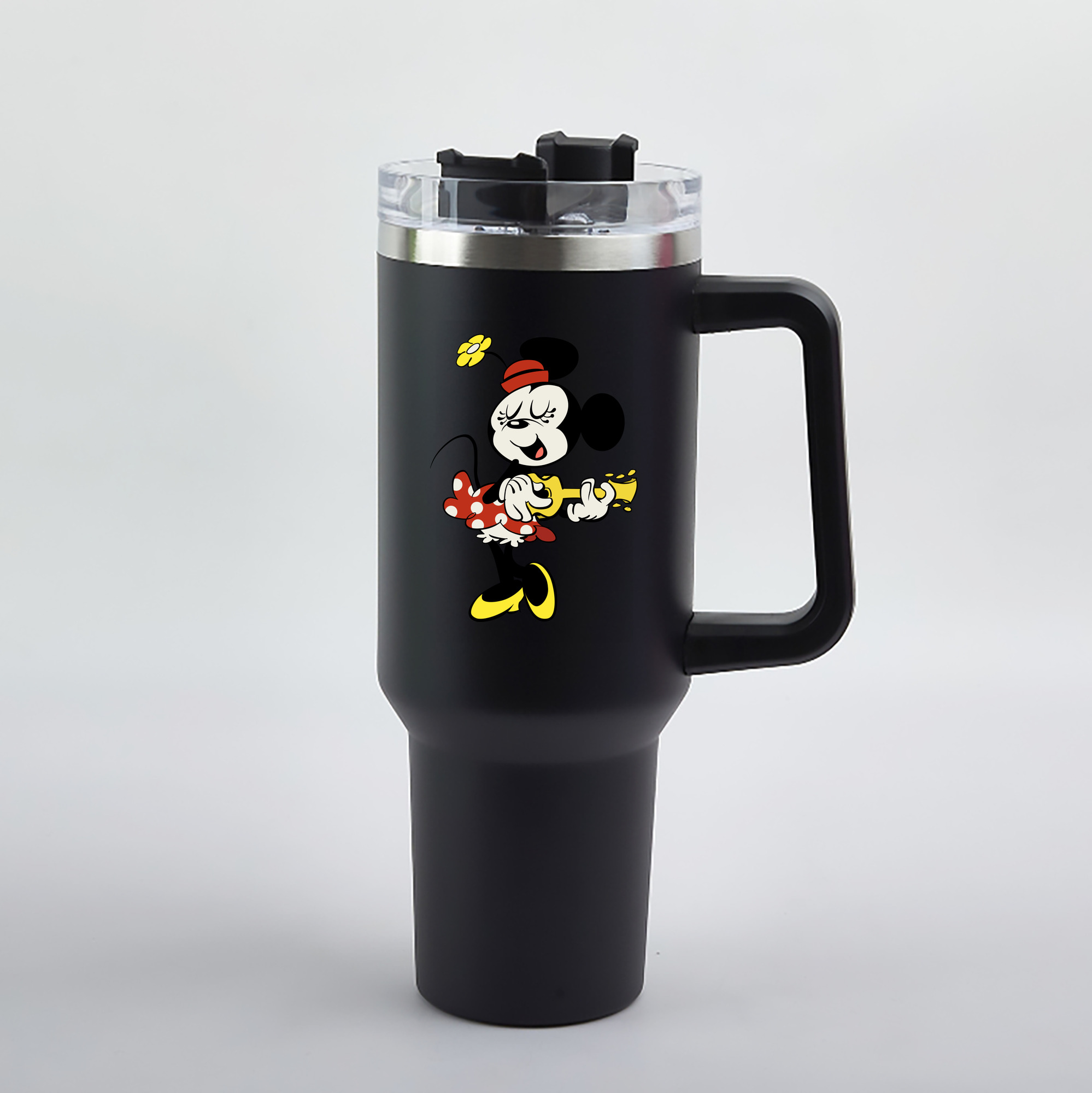 （画像用） ミッキーマウス Mickey Mouse 1200mL車用タンブラー（カラープリント）