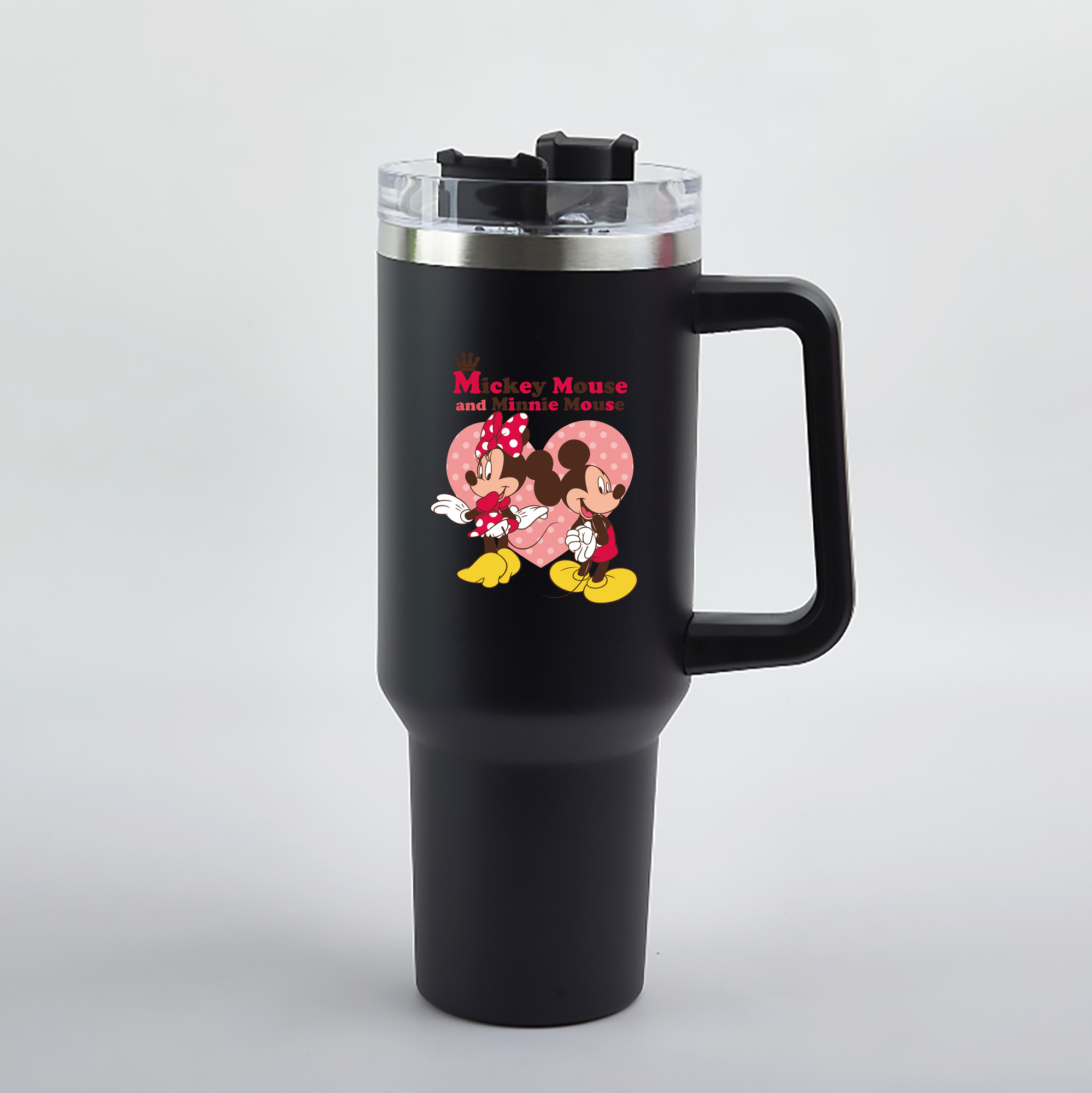 （画像用） ミッキーマウス Mickey Mouse 1200mL車用タンブラー（カラープリント）