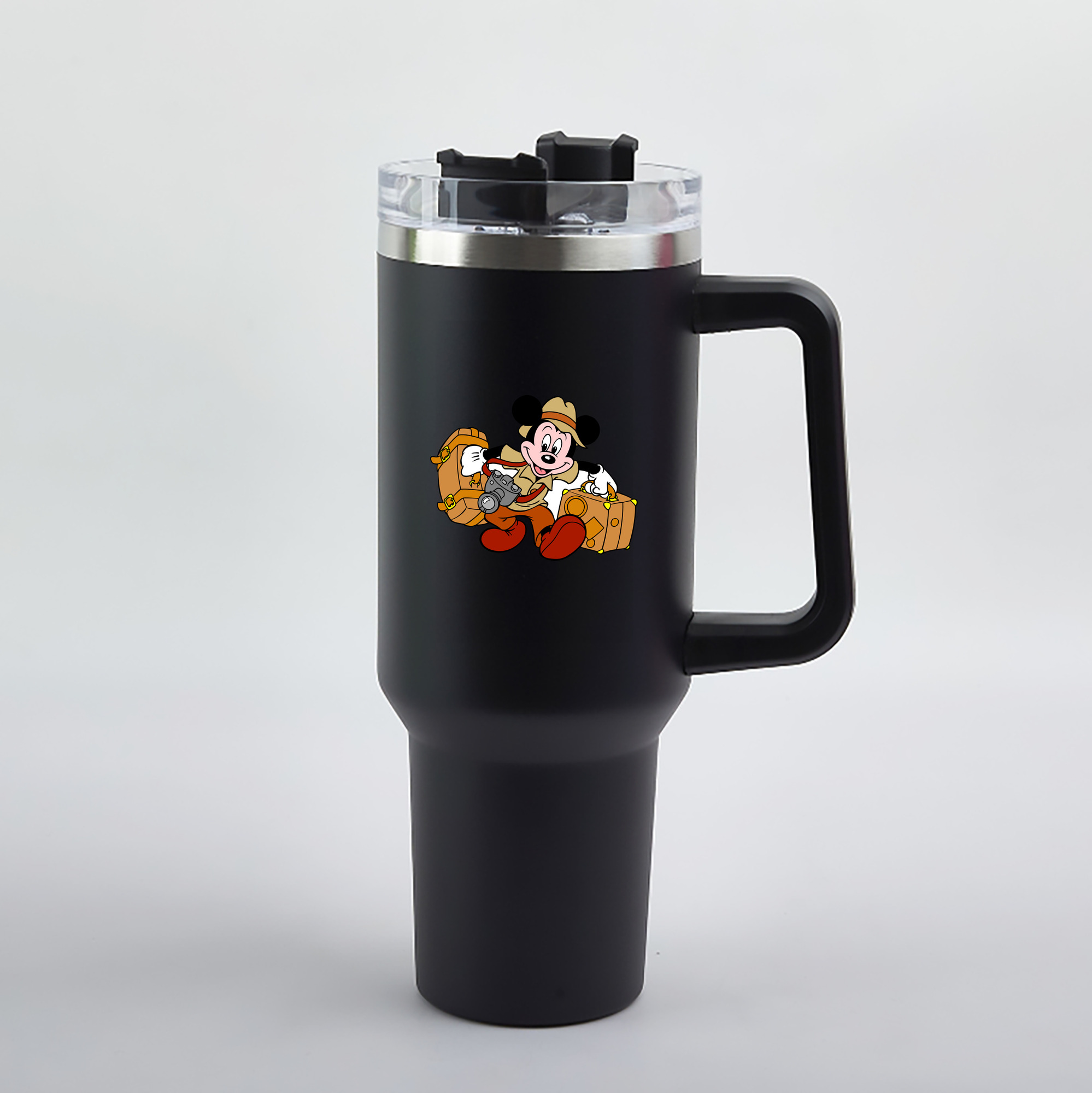 （画像用） ミッキーマウス Mickey Mouse 1200mL車用タンブラー（カラープリント）