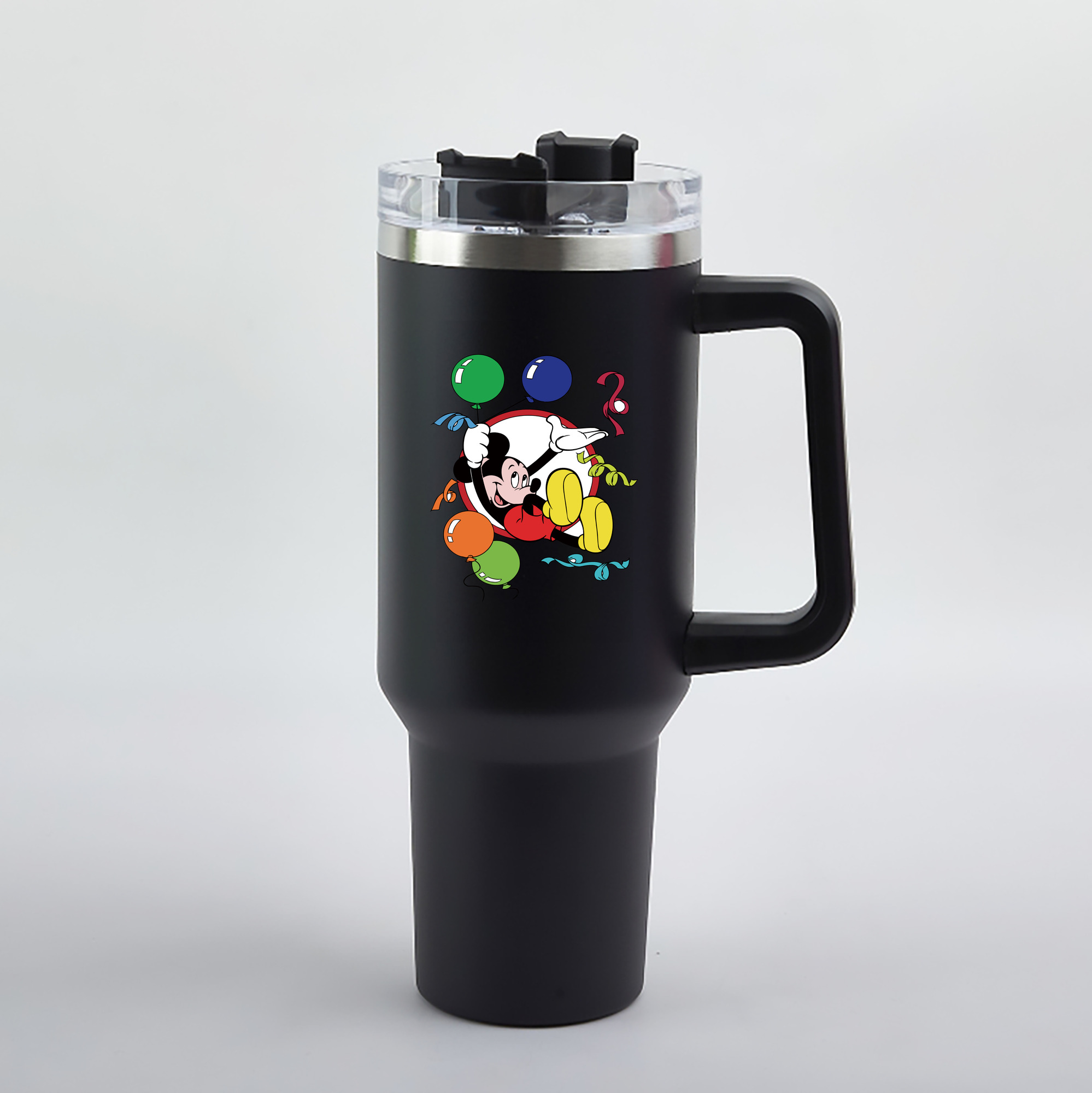 （画像用） ミッキーマウス Mickey Mouse 1200mL車用タンブラー（カラープリント）