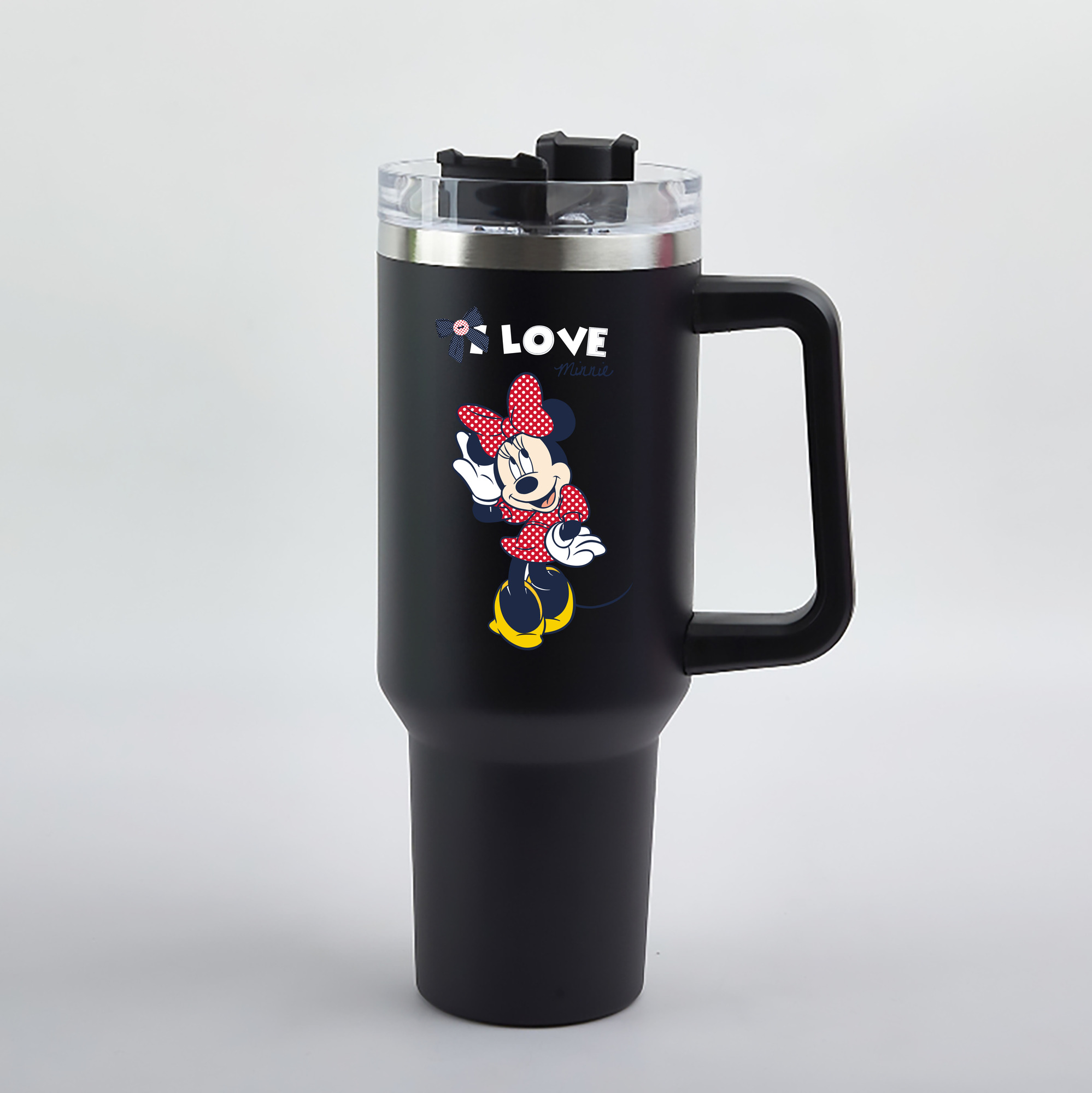 （画像用） ミッキーマウス Mickey Mouse 1200mL車用タンブラー（カラープリント）