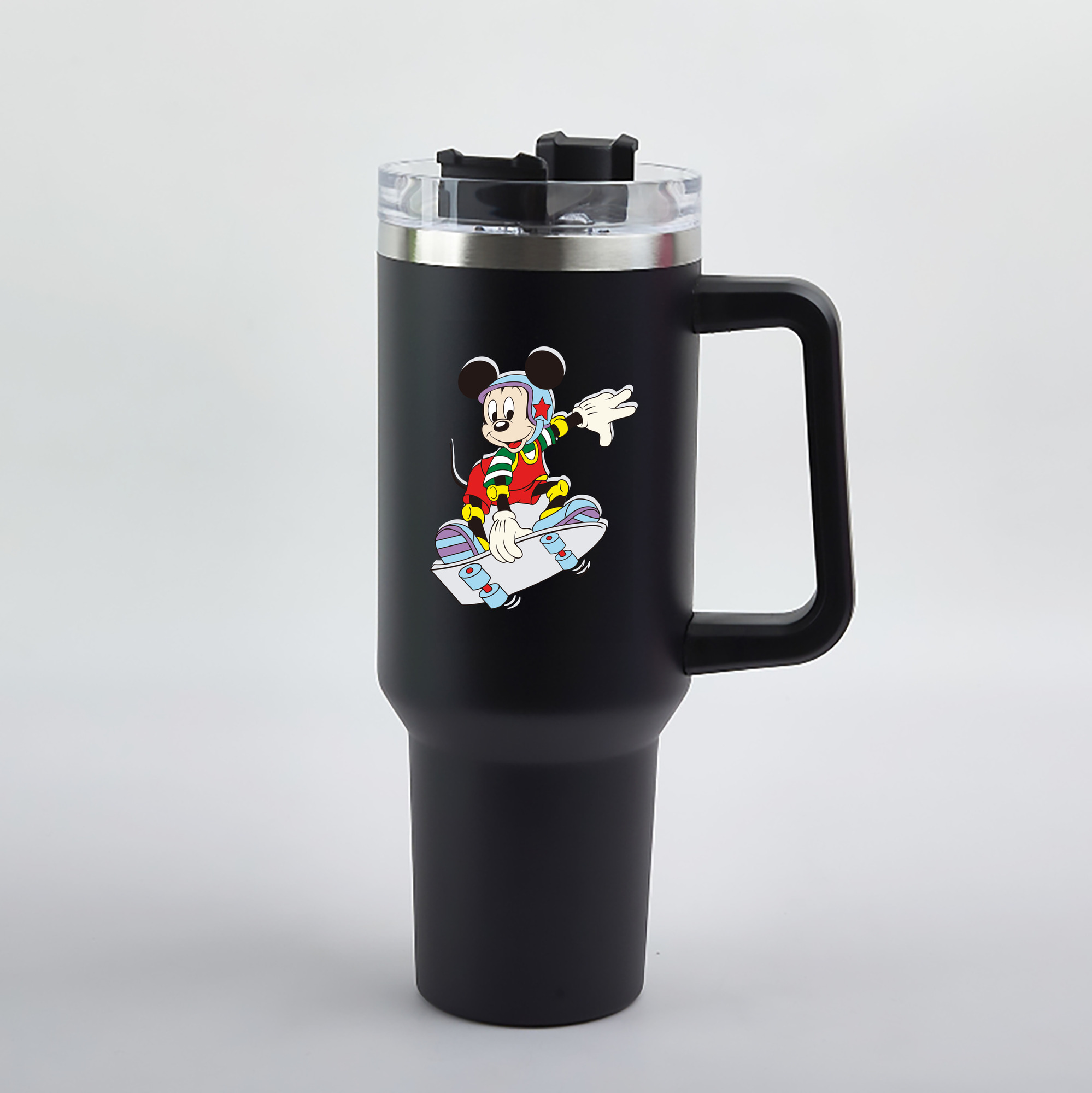 （画像用） ミッキーマウス Mickey Mouse 1200mL車用タンブラー（カラープリント）