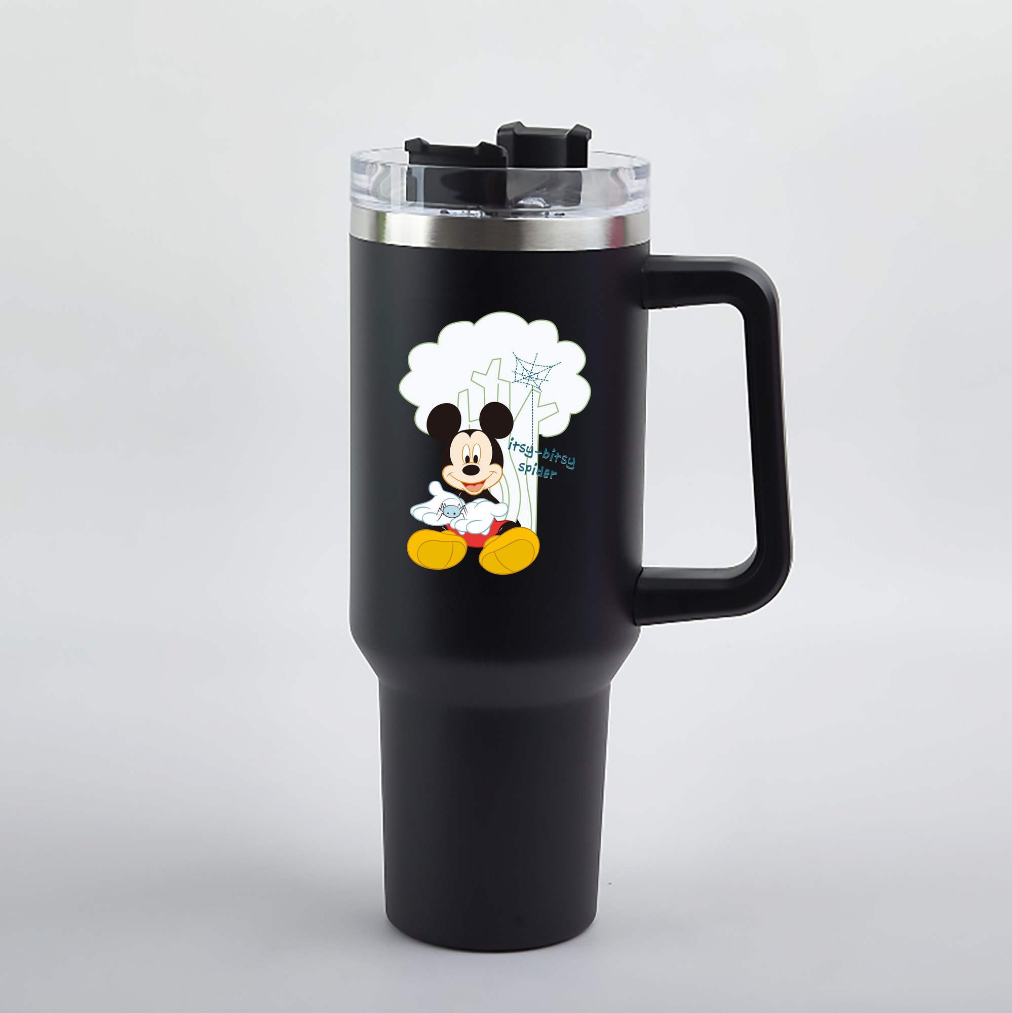 （画像用） ミッキーマウス Mickey Mouse 1200mL車用タンブラー（カラープリント）