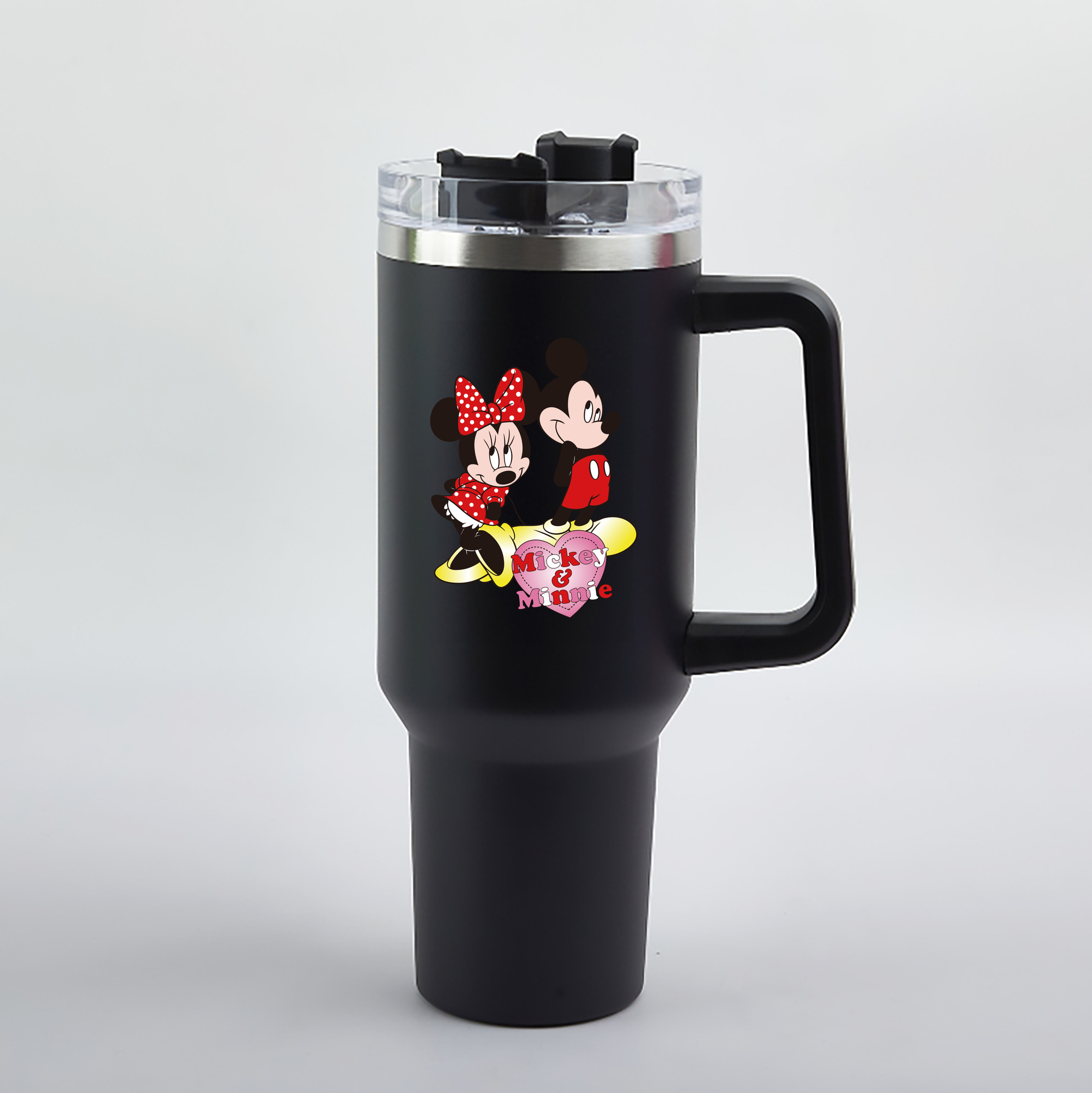 （画像用） ミッキーマウス Mickey Mouse 1200mL車用タンブラー（カラープリント）