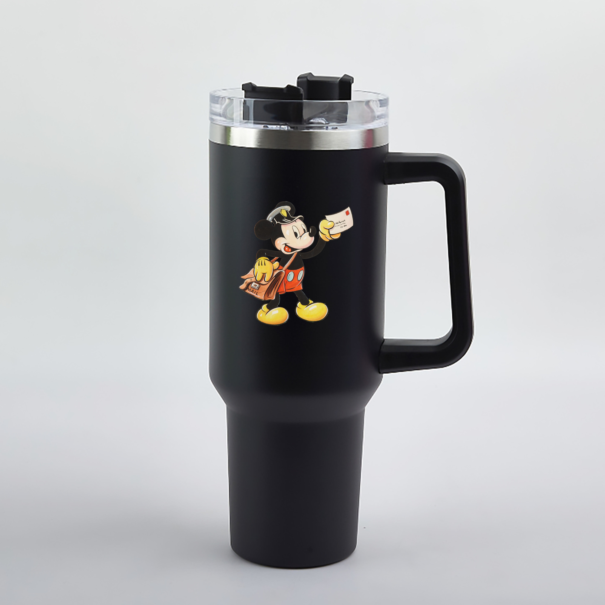 （画像用） ミッキーマウス Mickey Mouse 1200mL車用タンブラー（カラープリント）