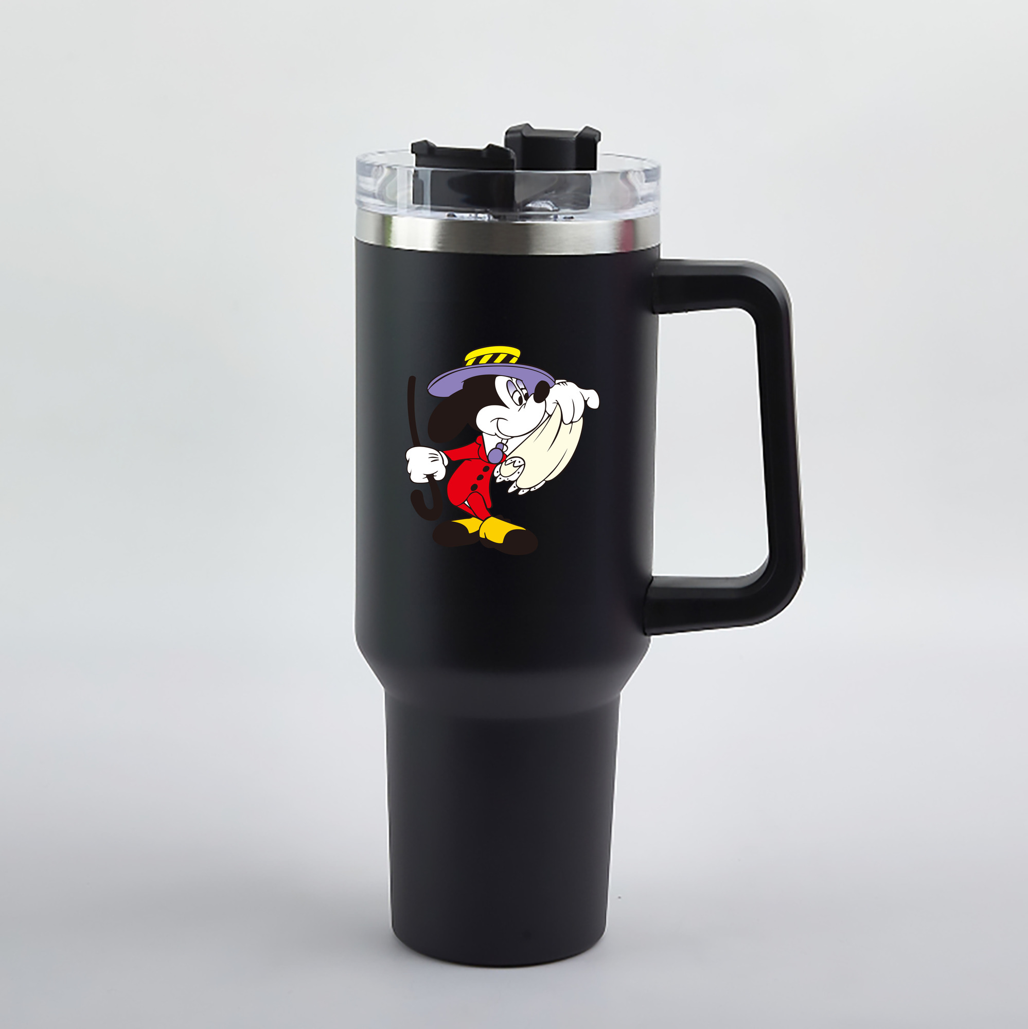 （画像用） ミッキーマウス Mickey Mouse 1200mL車用タンブラー（カラープリント）