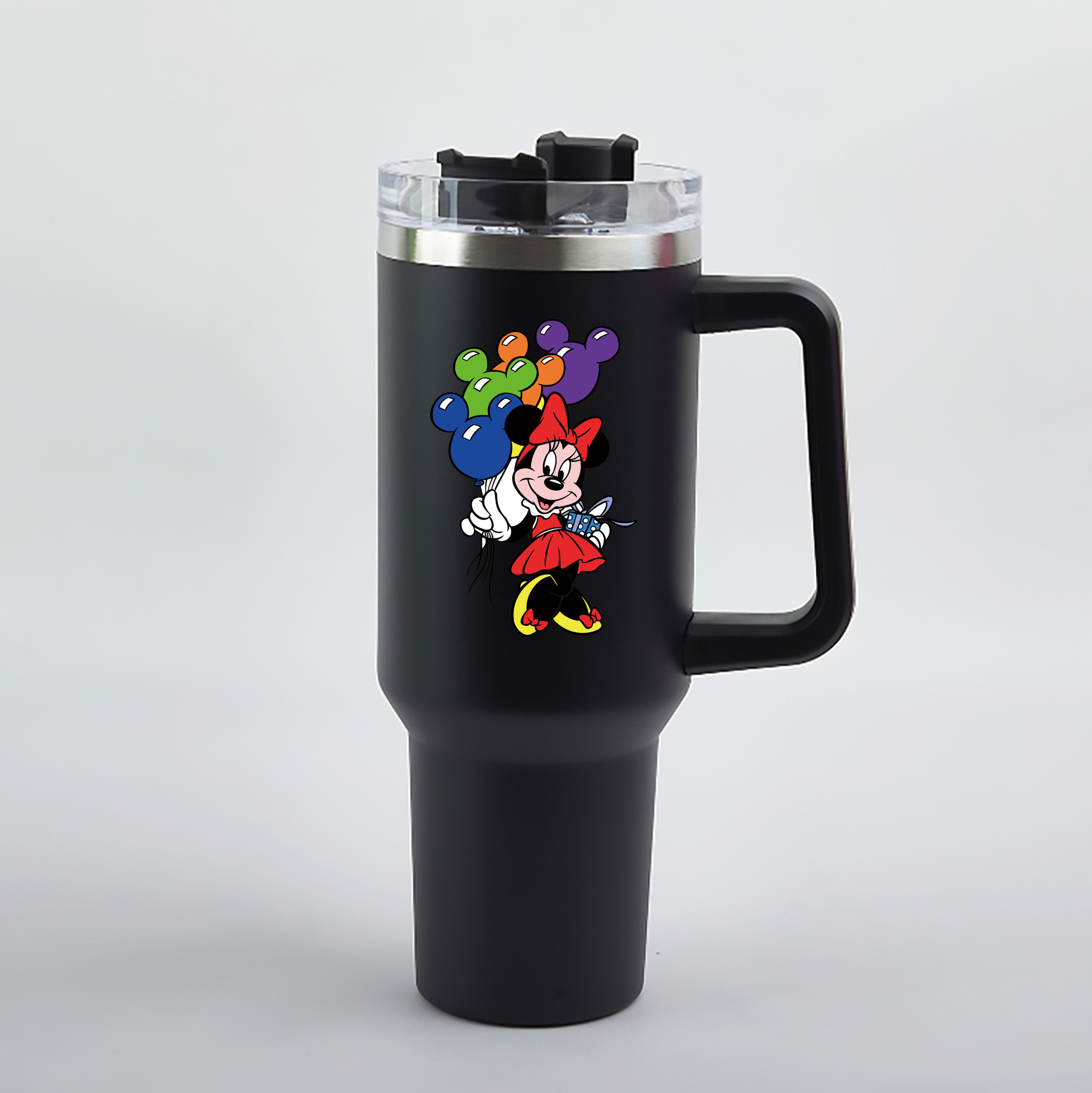 （画像用） ミッキーマウス Mickey Mouse 1200mL車用タンブラー（カラープリント）
