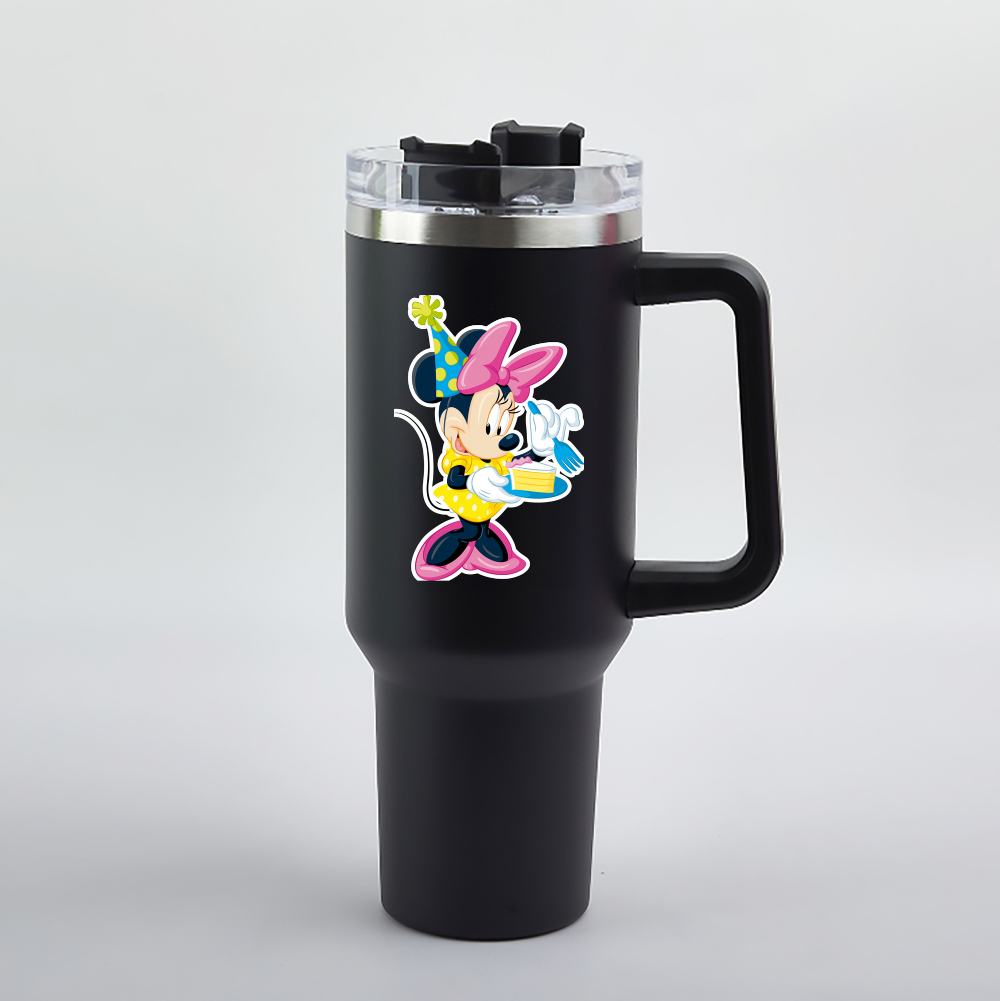 （画像用） ミッキーマウス Mickey Mouse 1200mL車用タンブラー（カラープリント）