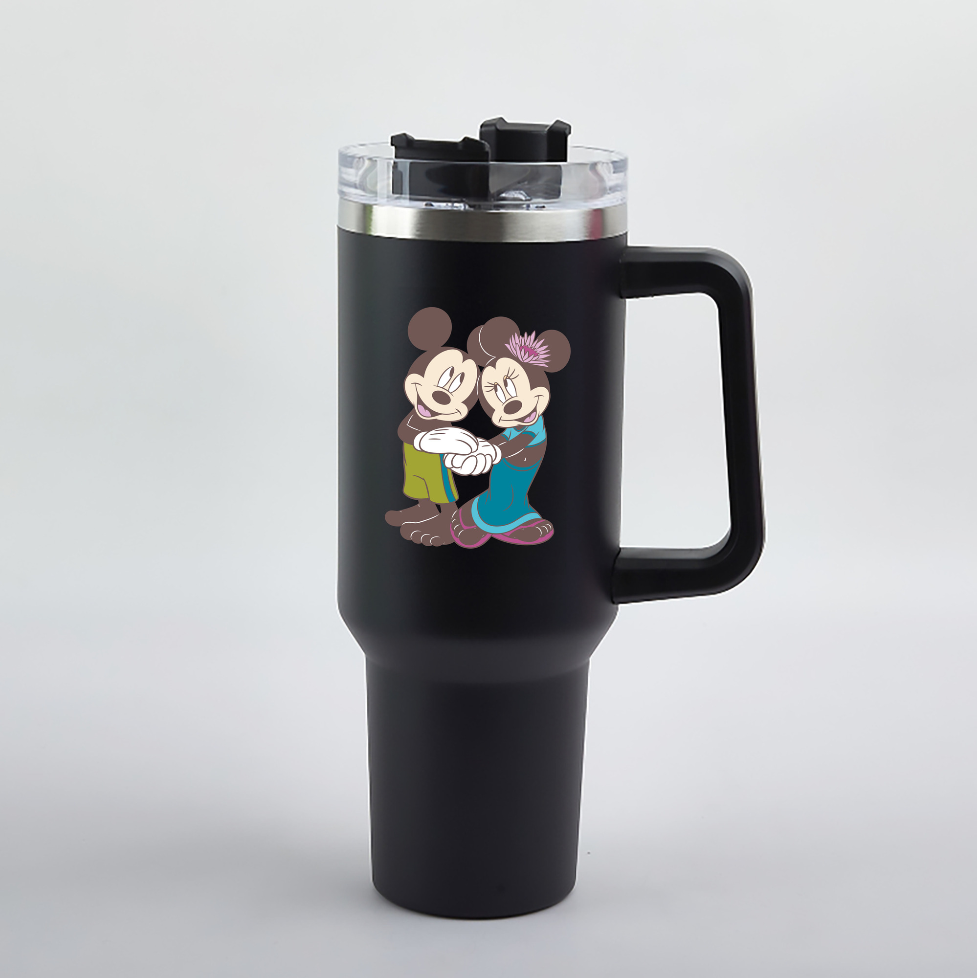 （画像用） ミッキーマウス Mickey Mouse 1200mL車用タンブラー（カラープリント）