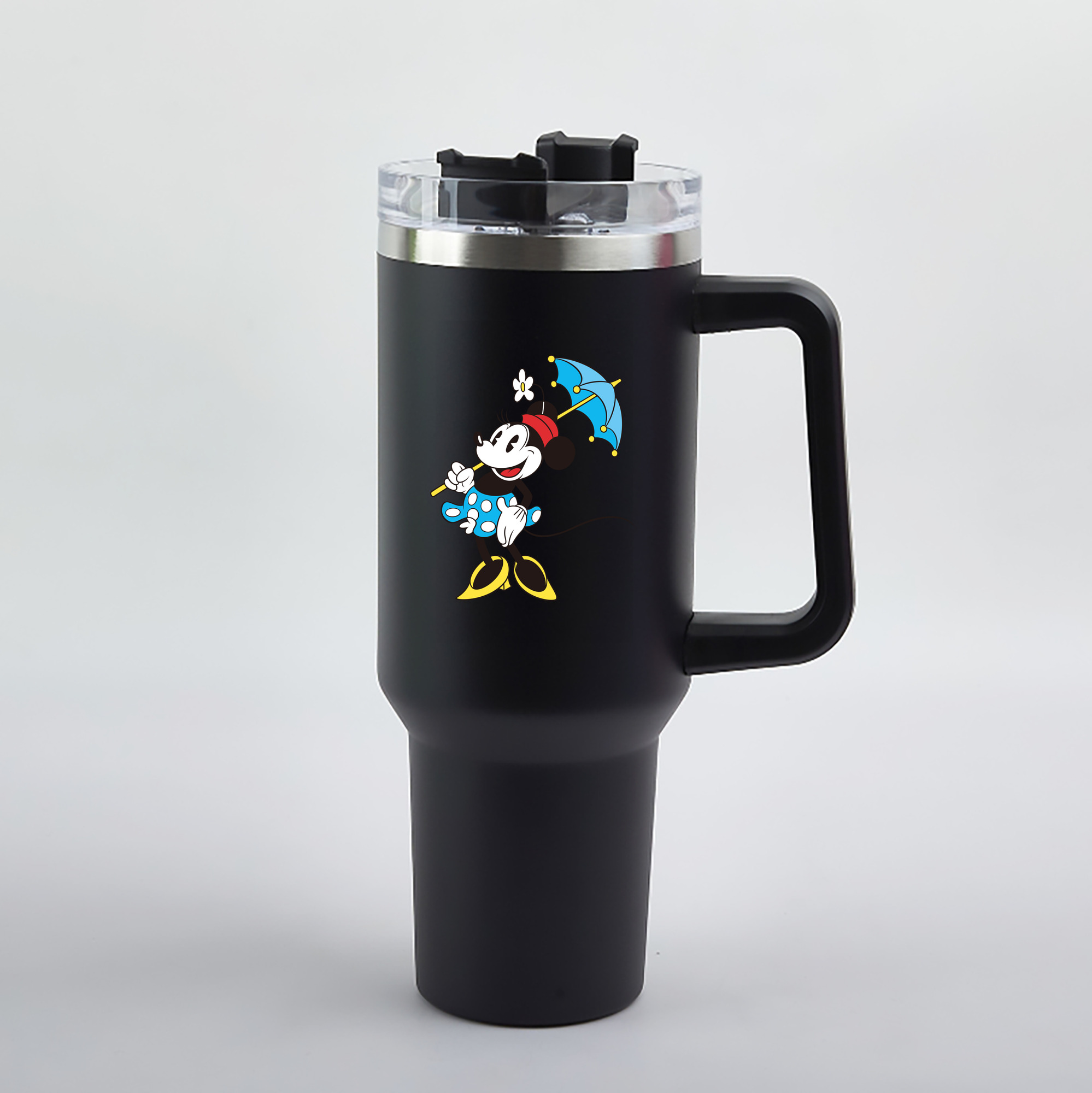 （画像用） ミッキーマウス Mickey Mouse 1200mL車用タンブラー（カラープリント）