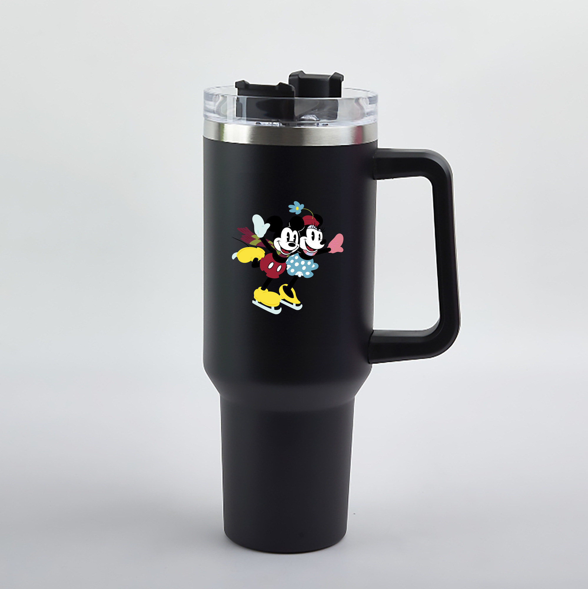 （画像用） ミッキーマウス Mickey Mouse 1200mL車用タンブラー（カラープリント）