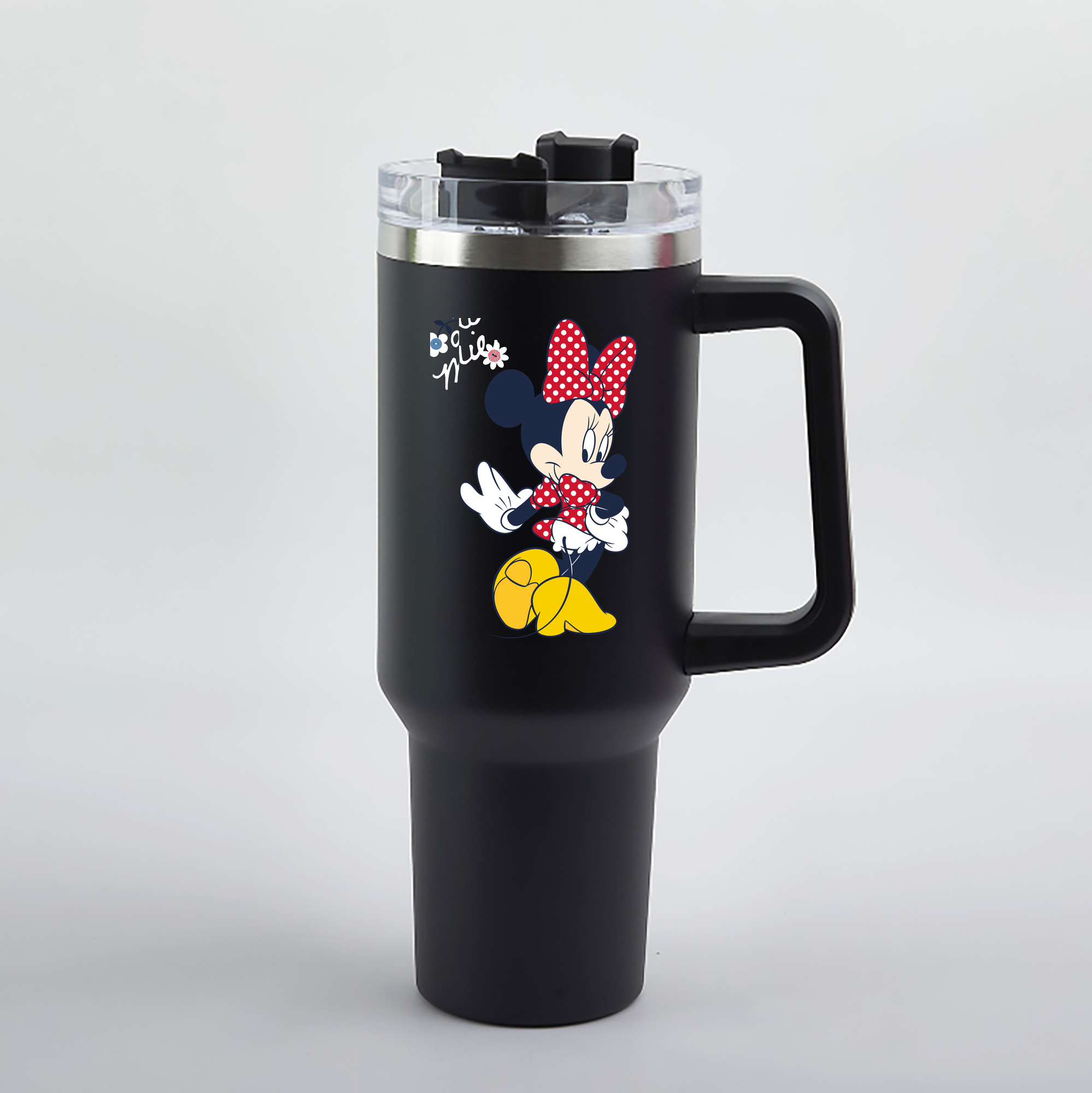 （画像用） ミッキーマウス Mickey Mouse 1200mL車用タンブラー（カラープリント）