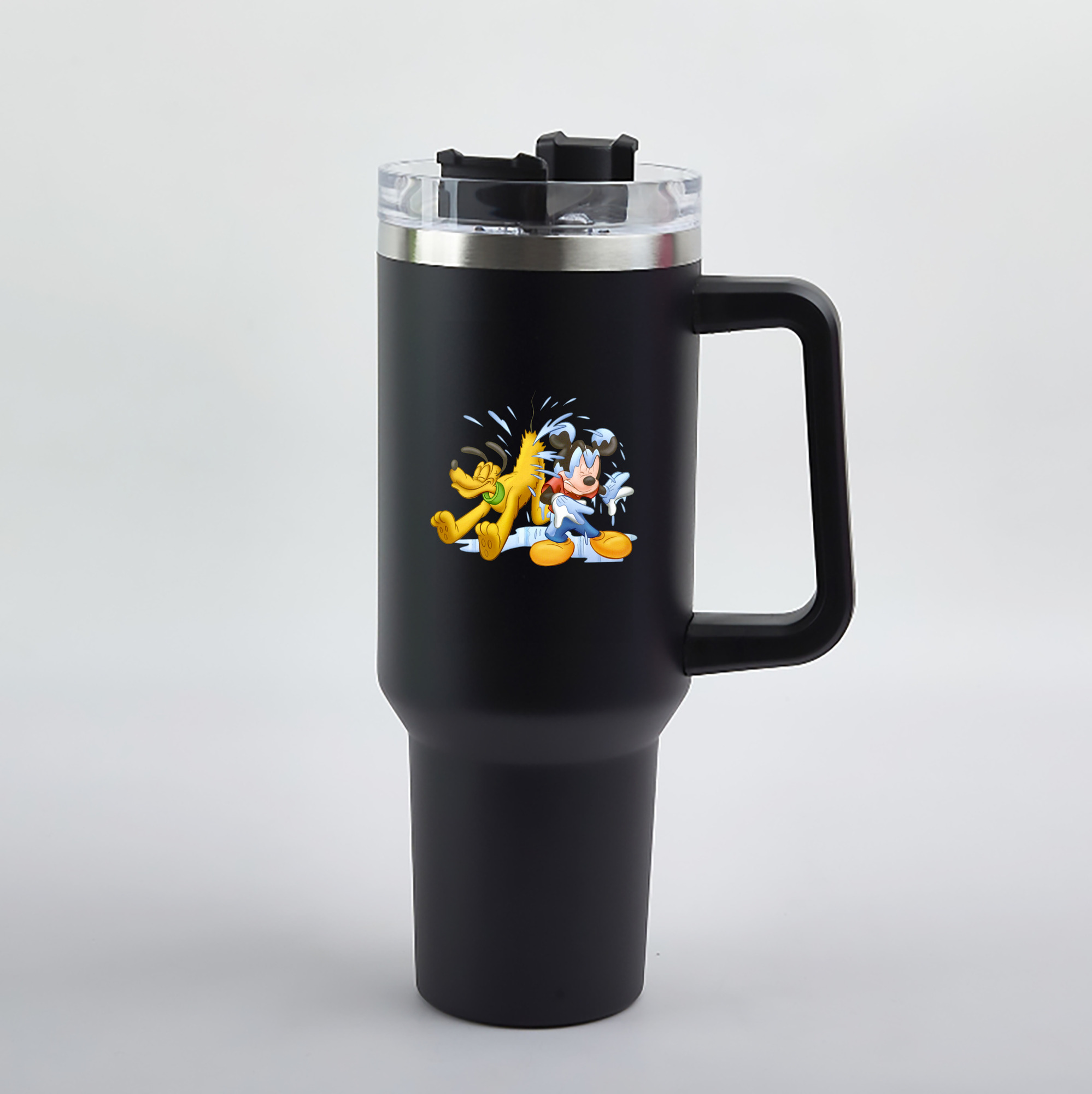 （画像用） ミッキーマウス Mickey Mouse 1200mL車用タンブラー（カラープリント）