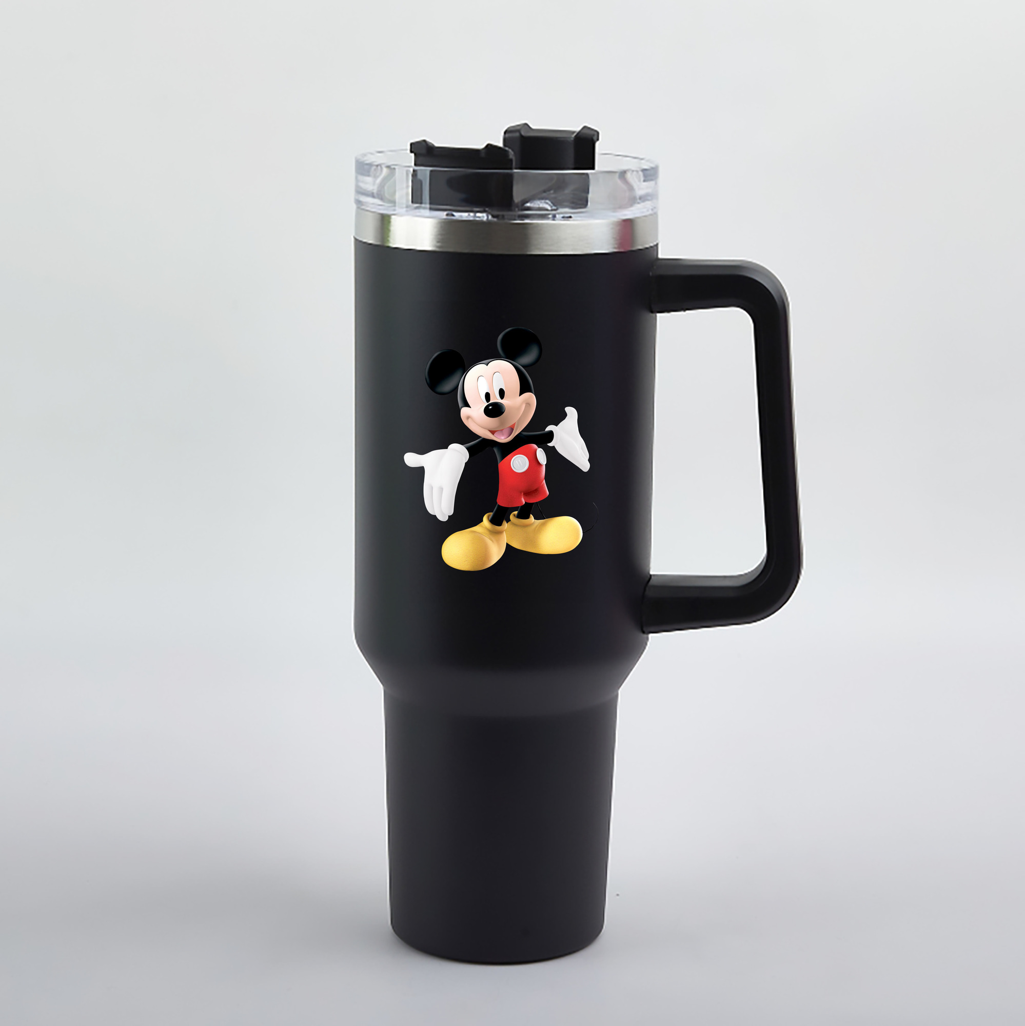 （画像用） ミッキーマウス Mickey Mouse 1200mL車用タンブラー（カラープリント）