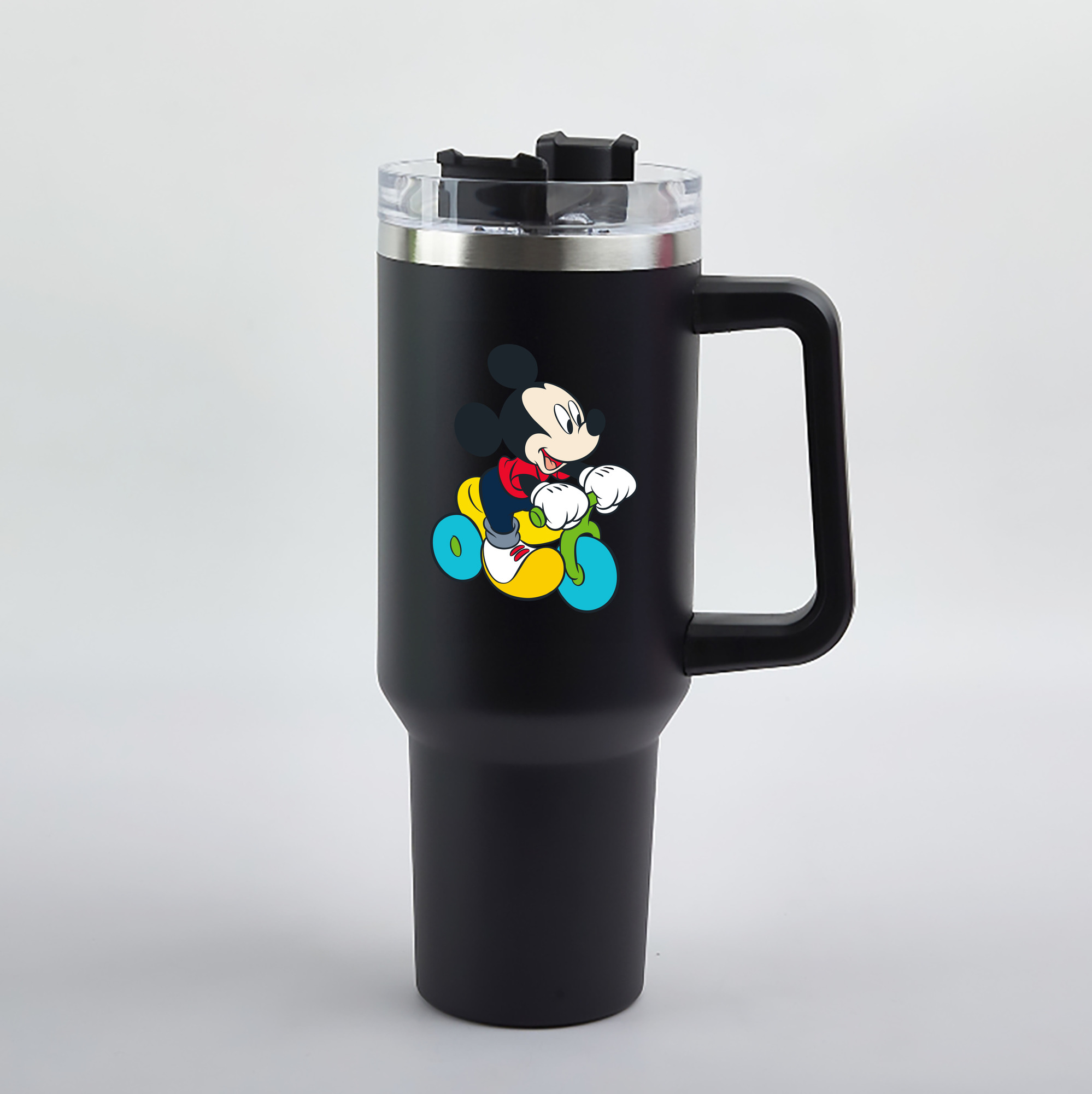 （画像用） ミッキーマウス Mickey Mouse 1200mL車用タンブラー（カラープリント）