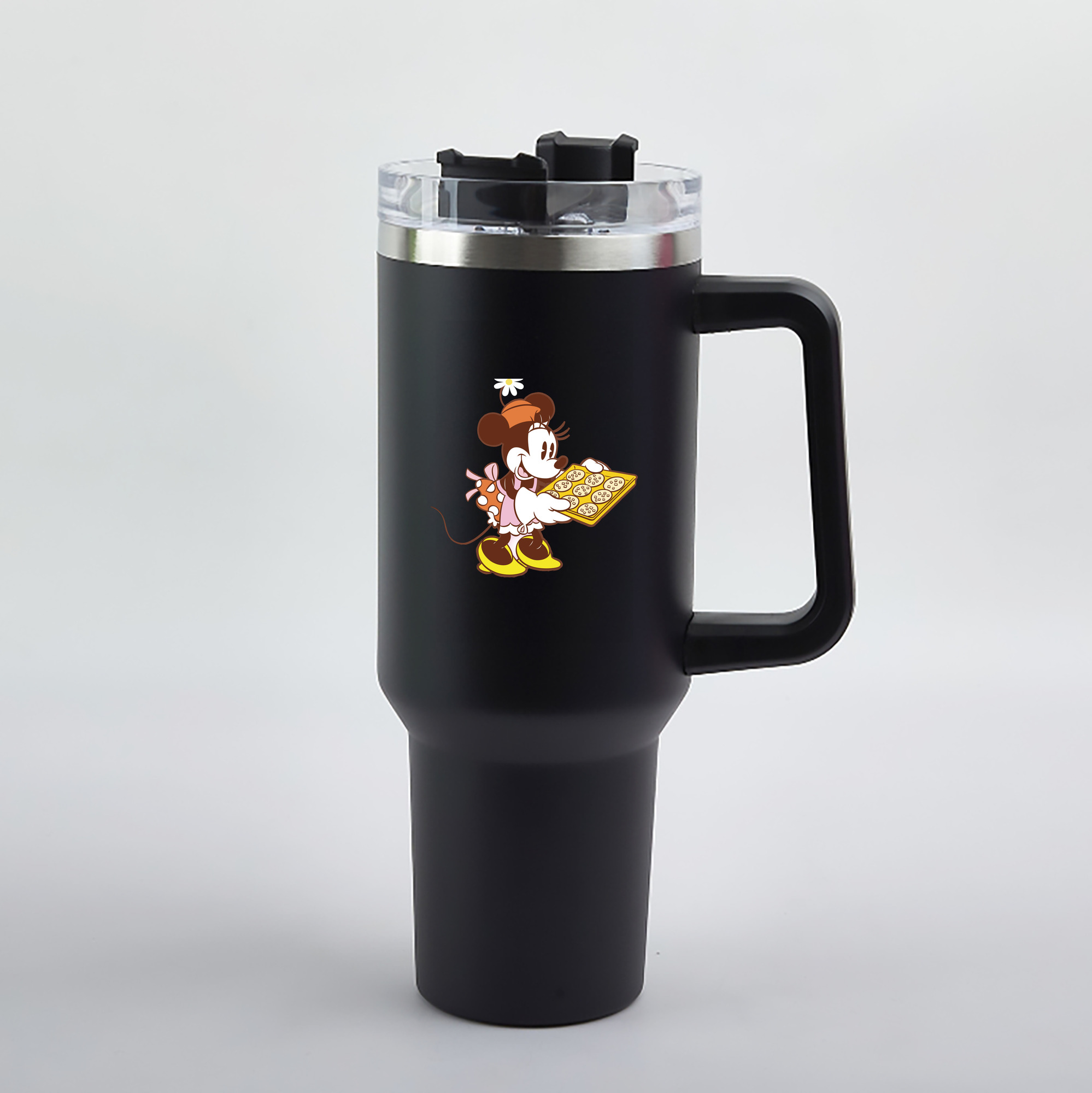 （画像用） ミッキーマウス Mickey Mouse 1200mL車用タンブラー（カラープリント）
