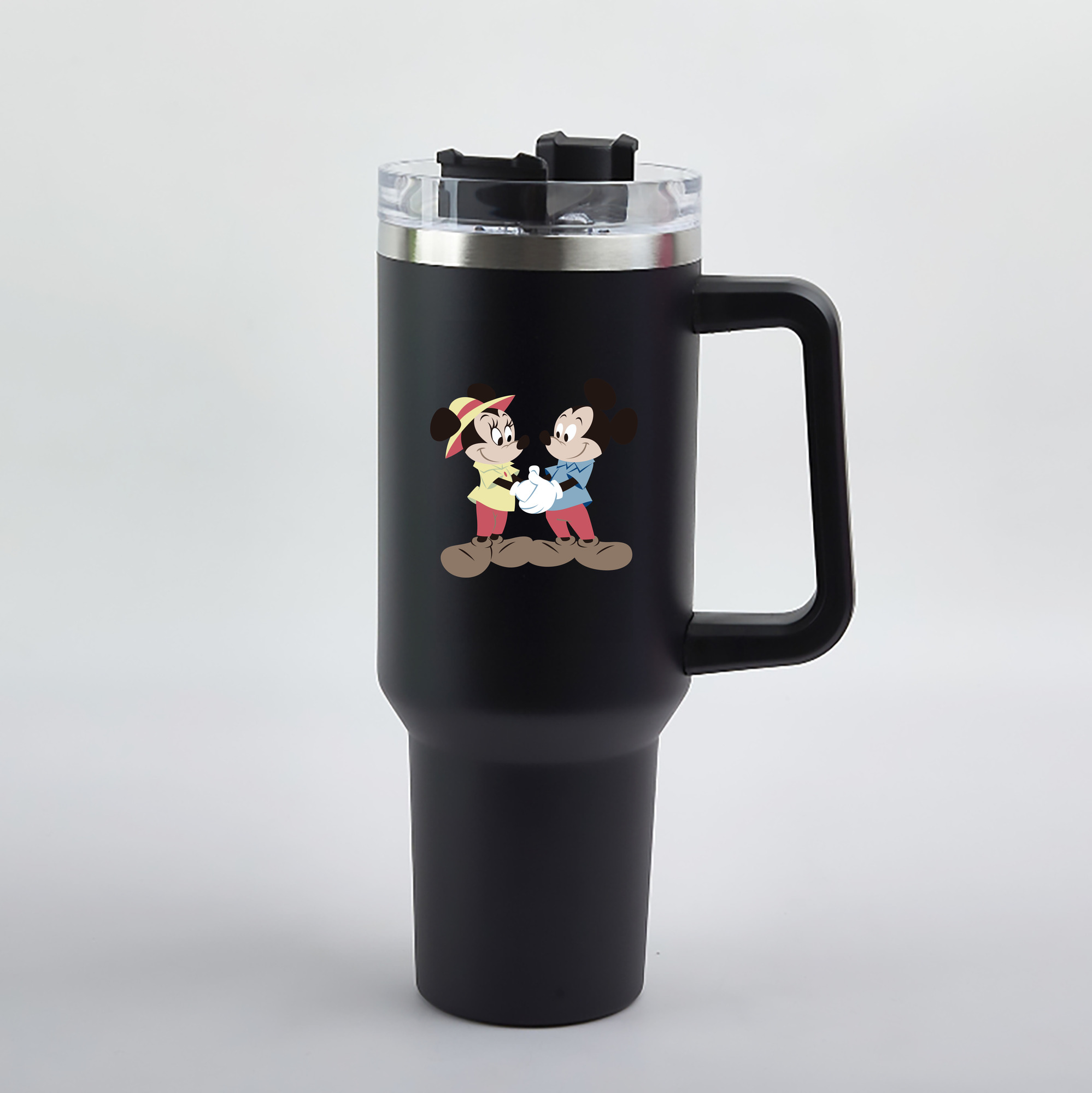 （画像用） ミッキーマウス Mickey Mouse 1200mL車用タンブラー（カラープリント）