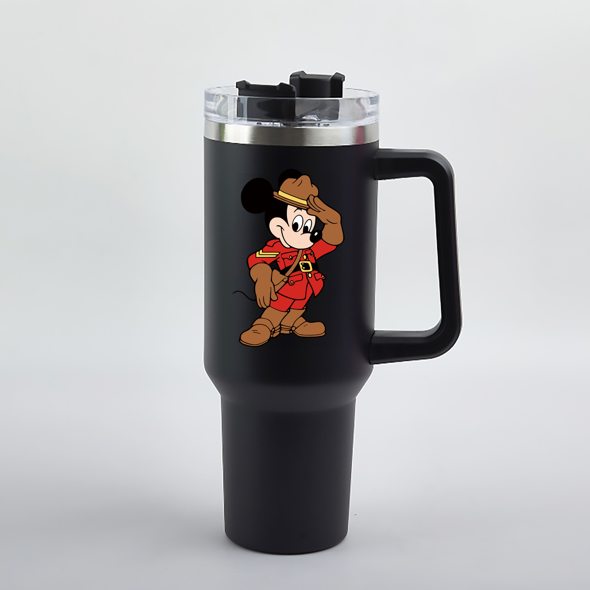 （画像用） ミッキーマウス Mickey Mouse 1200mL車用タンブラー（カラープリント）