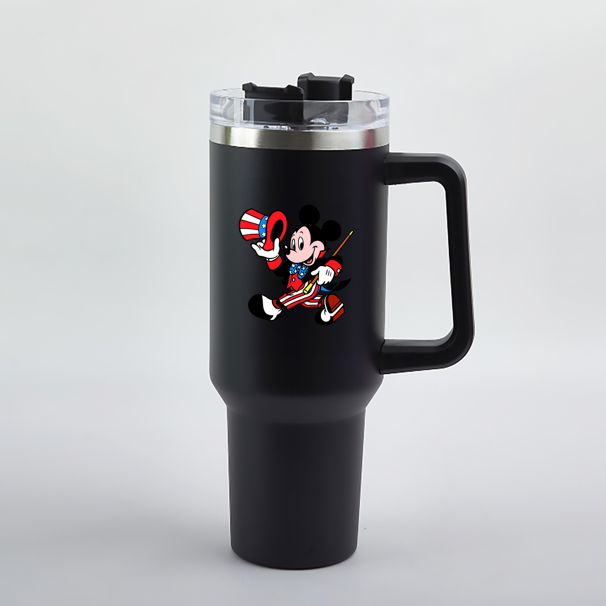 （画像用） ミッキーマウス Mickey Mouse 1200mL車用タンブラー（カラープリント）