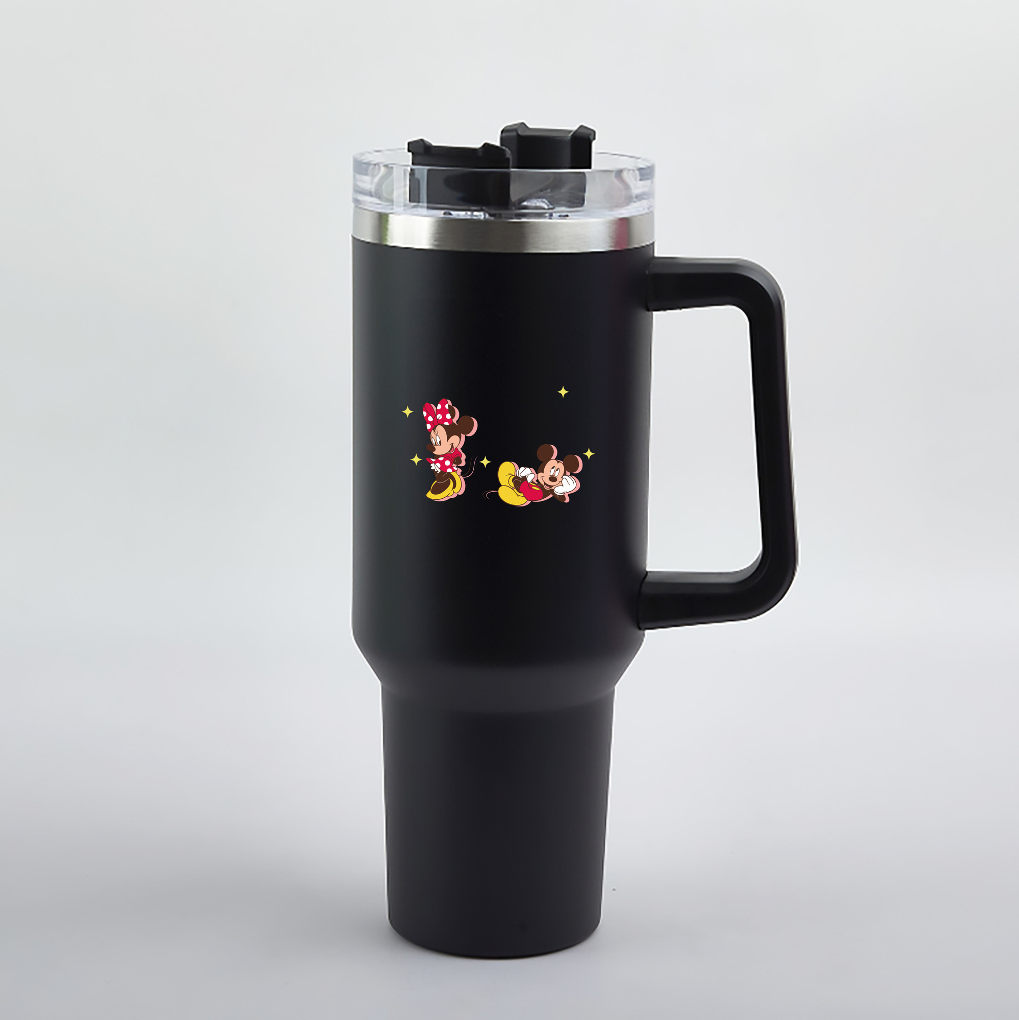 （画像用） ミッキーマウス Mickey Mouse 1200mL車用タンブラー（カラープリント）