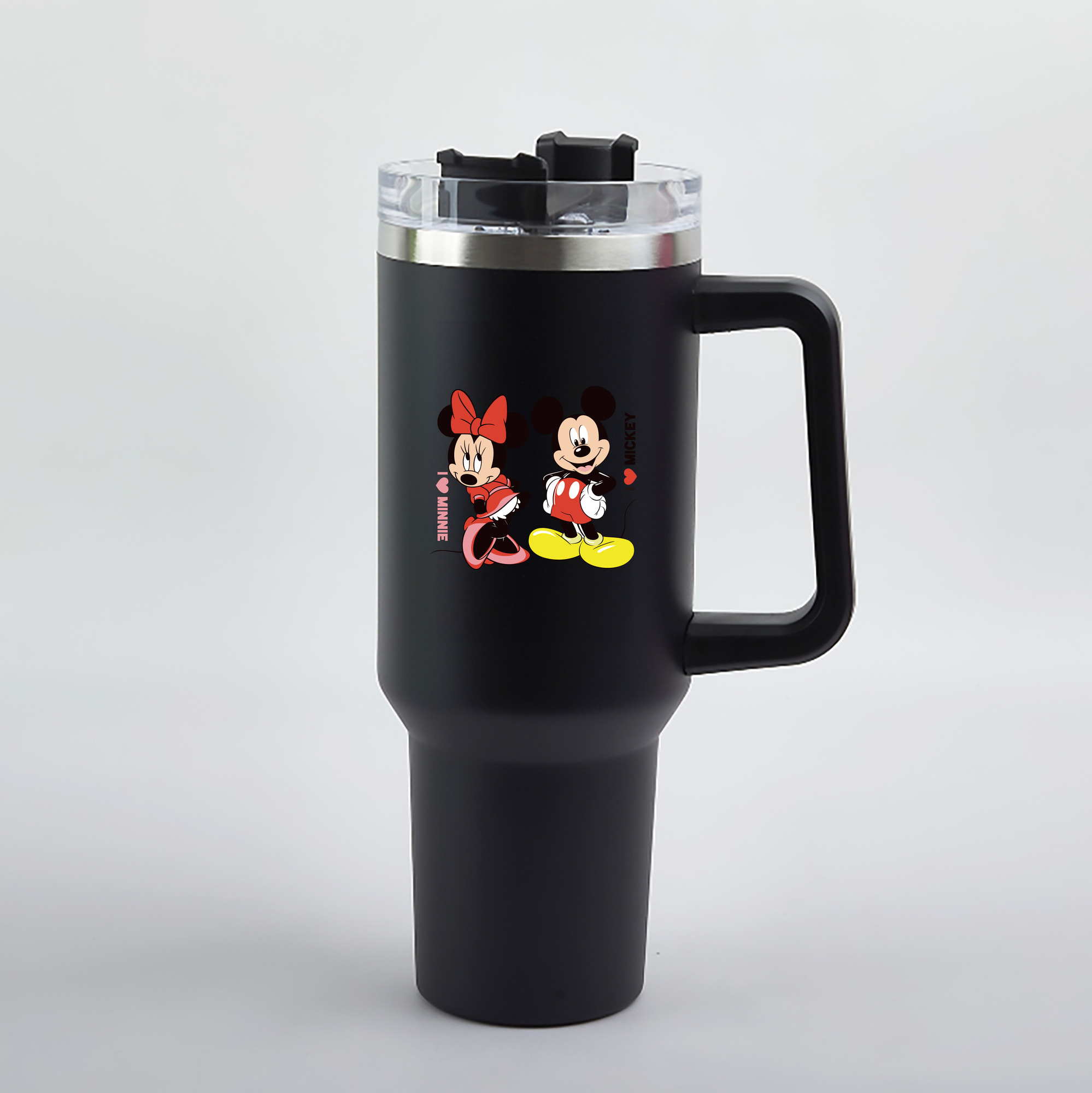 （画像用） ミッキーマウス Mickey Mouse 1200mL車用タンブラー（カラープリント）