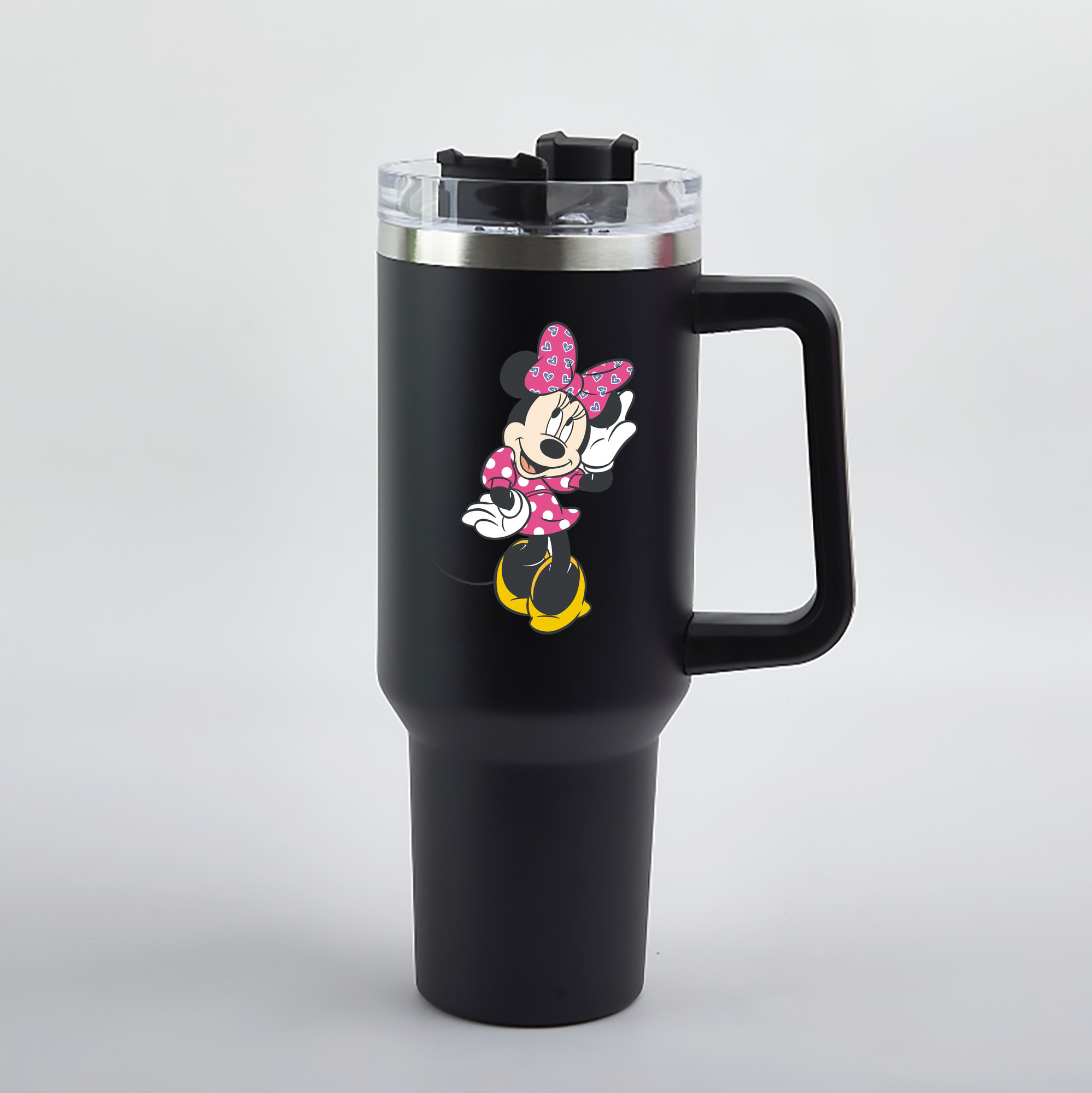 （画像用） ミッキーマウス Mickey Mouse 1200mL車用タンブラー（カラープリント）
